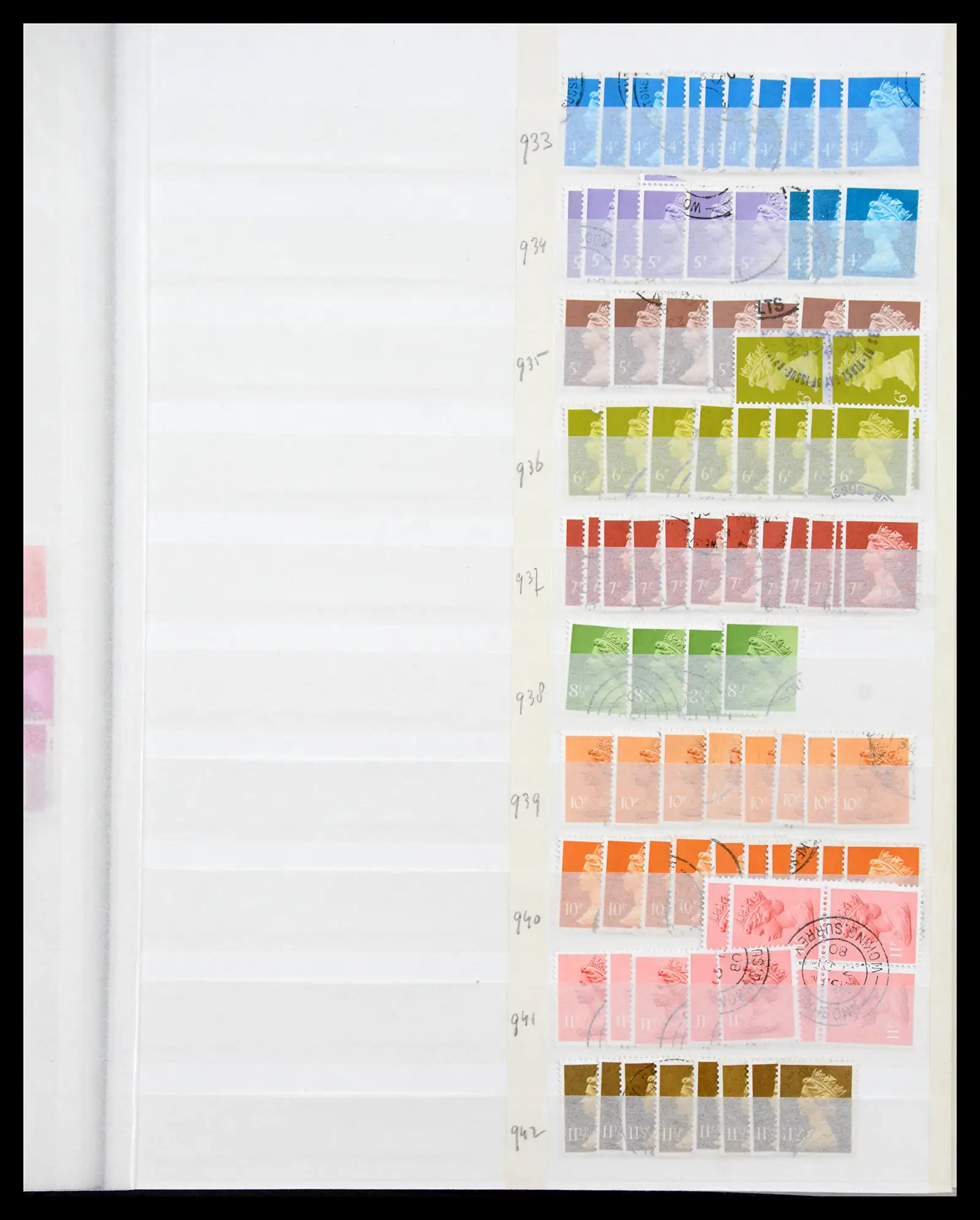 40614 0096 - Stamp collection 40614 Great Britain used 1971-2014.