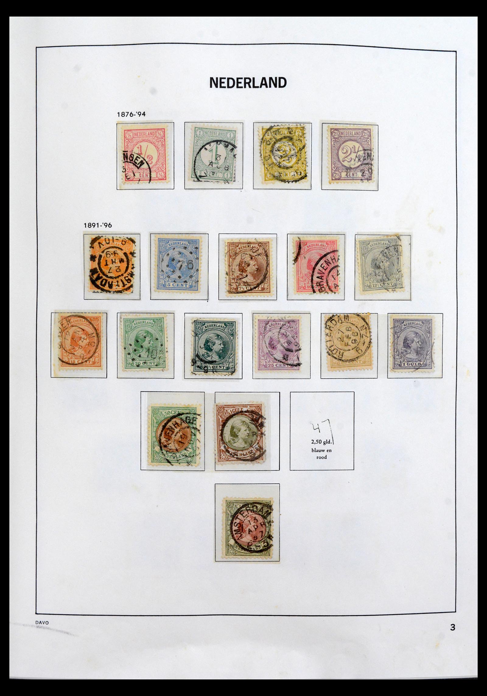 40633 0003 - Stamp collection 40633 Netherlands 1852-1972.