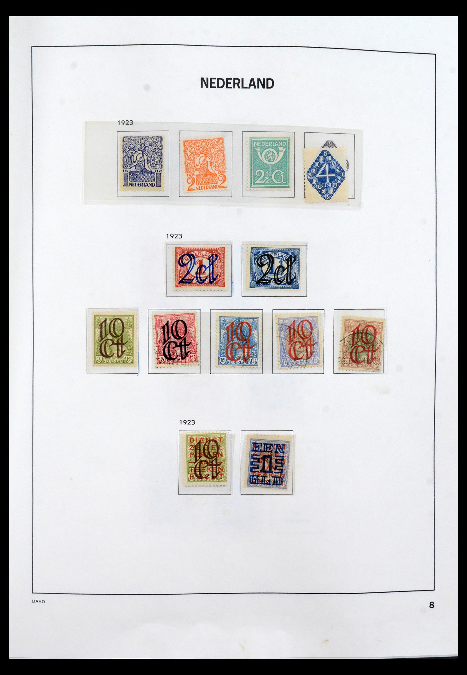 40633 0008 - Stamp collection 40633 Netherlands 1852-1972.