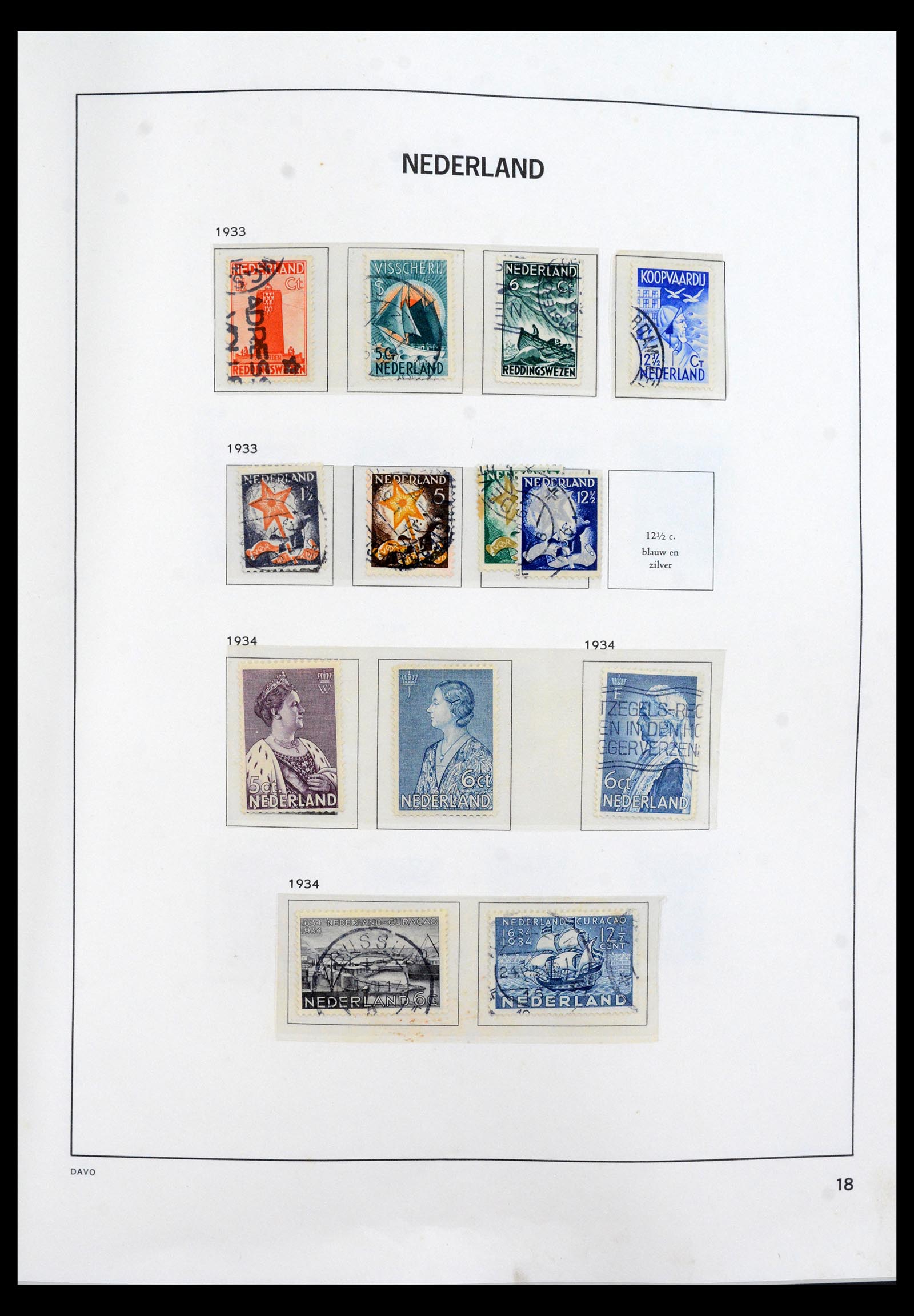 40633 0018 - Stamp collection 40633 Netherlands 1852-1972.