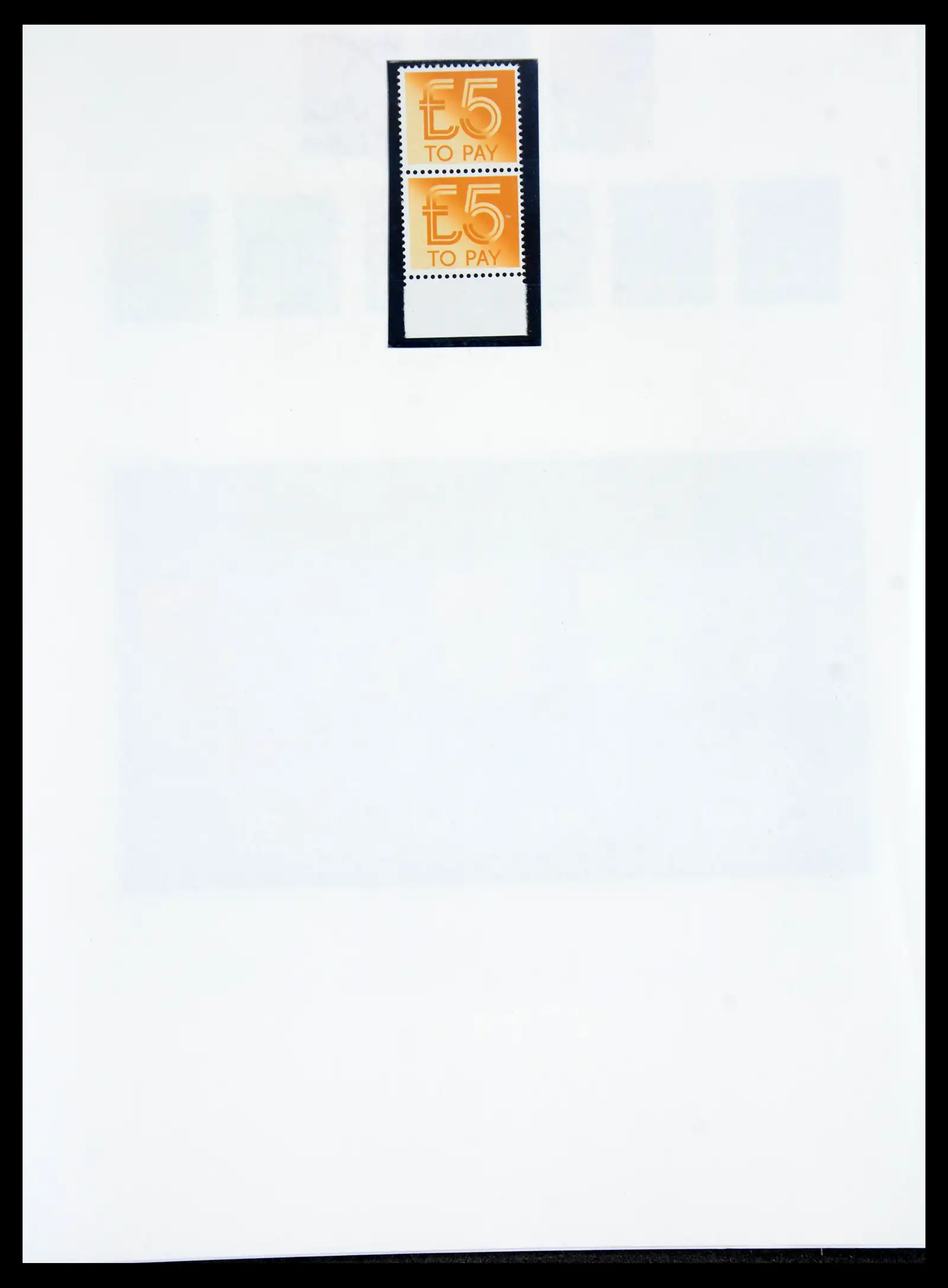 40656 0088 - Stamp collection 40656 Great Britain postage due 1914-1994.
