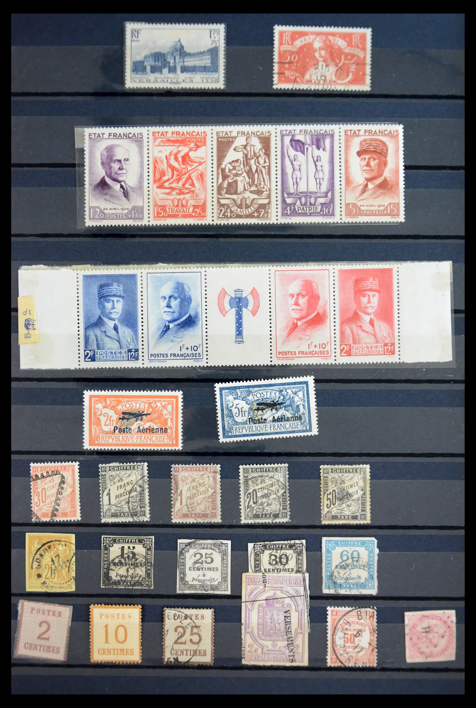 40665 0004 - Stamp collection 40665 World classic key stamps 1840-1950.