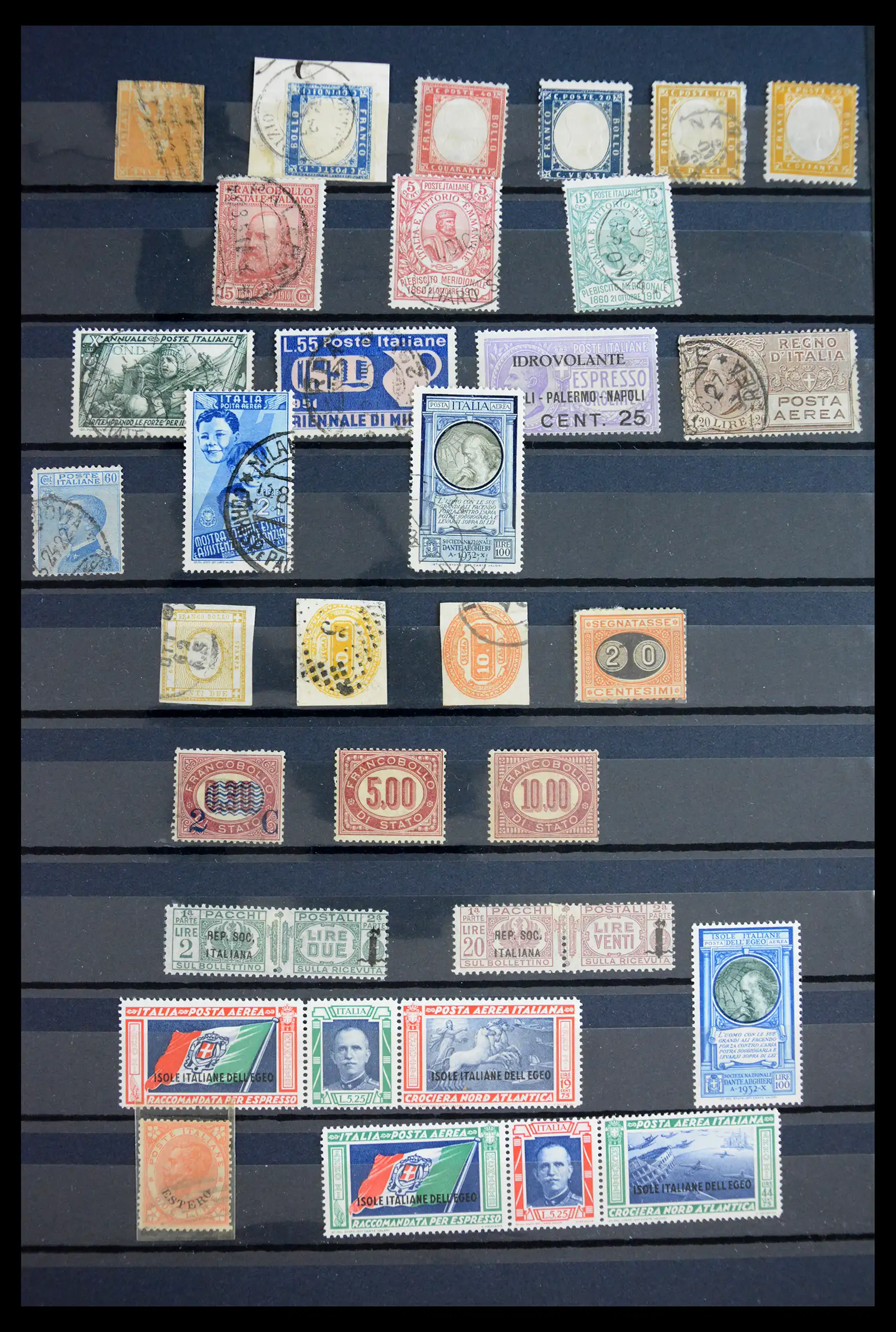 40665 0005 - Stamp collection 40665 World classic key stamps 1840-1950.