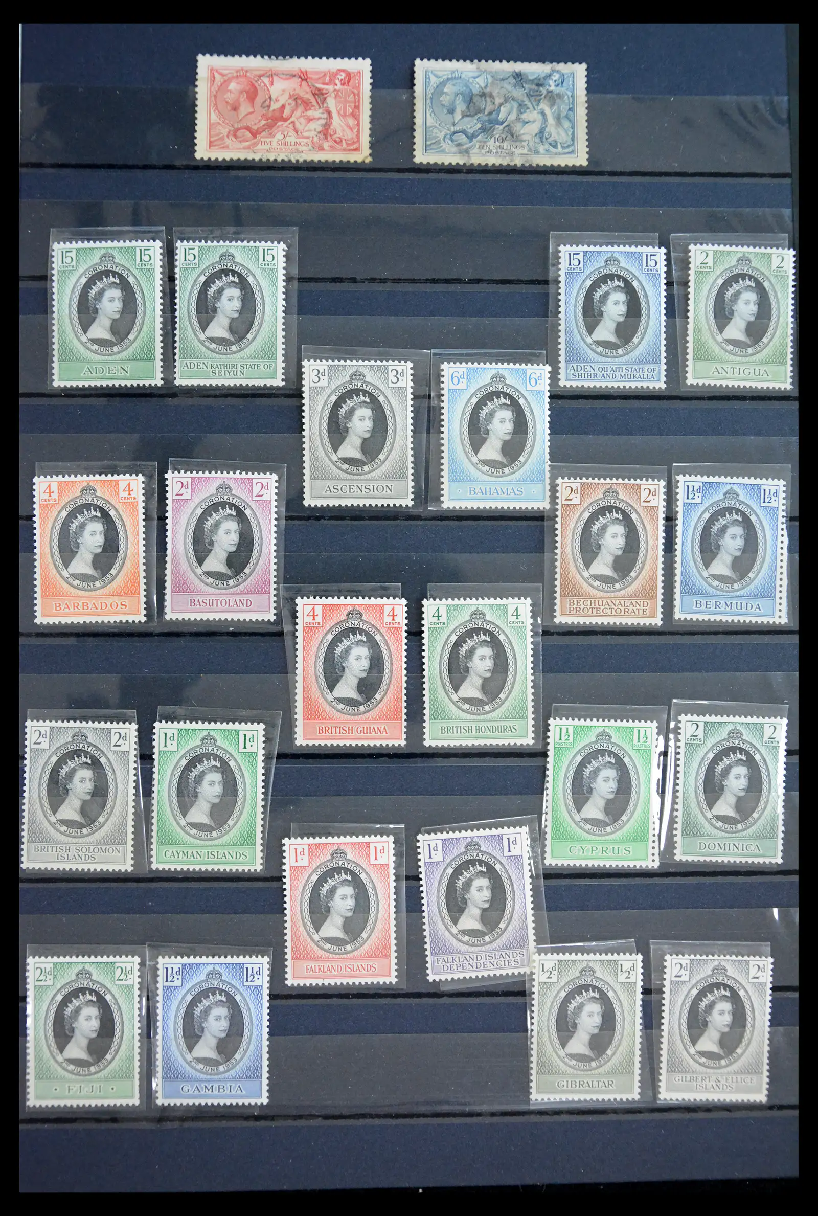 40665 0007 - Stamp collection 40665 World classic key stamps 1840-1950.