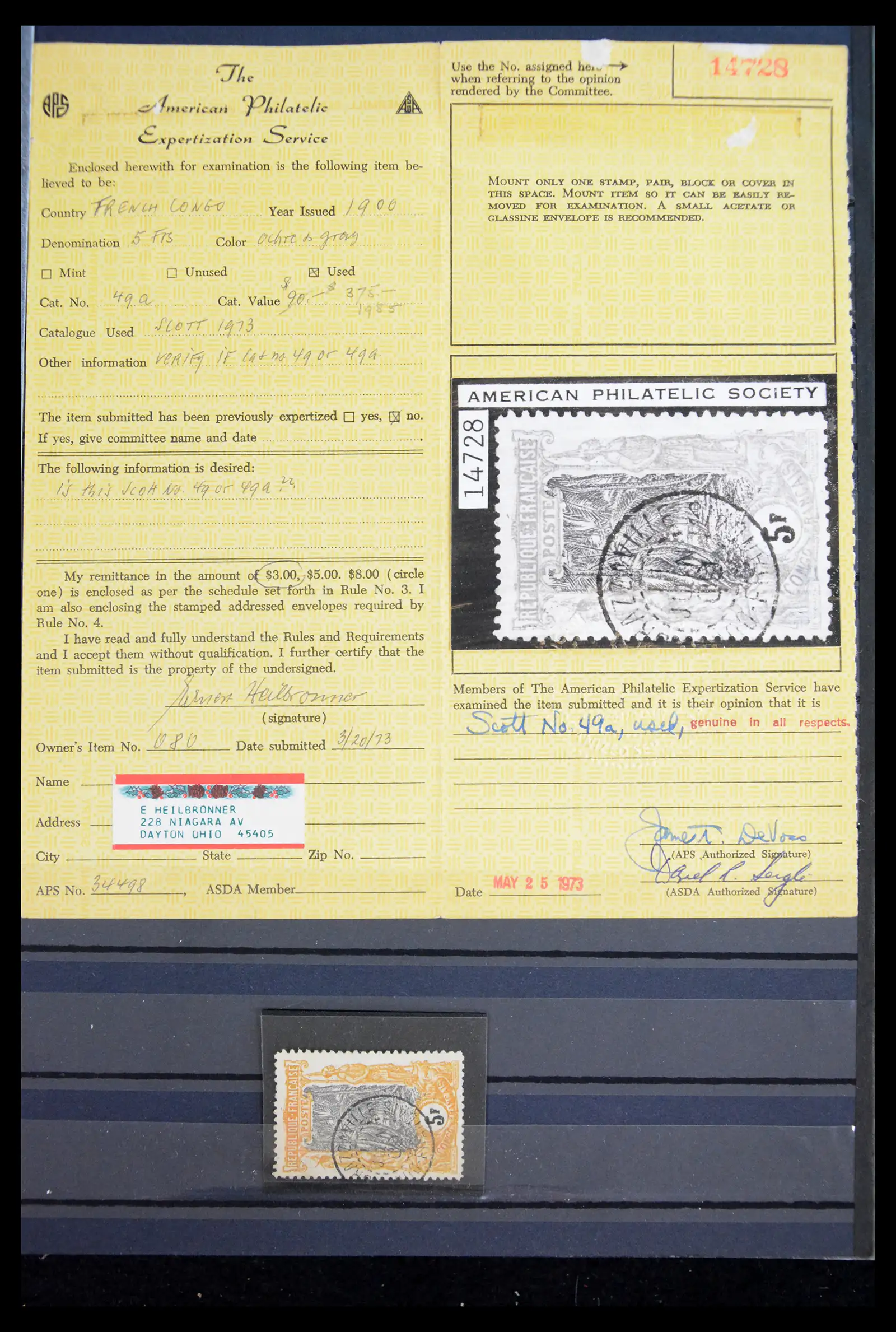 40665 0013 - Stamp collection 40665 World classic key stamps 1840-1950.