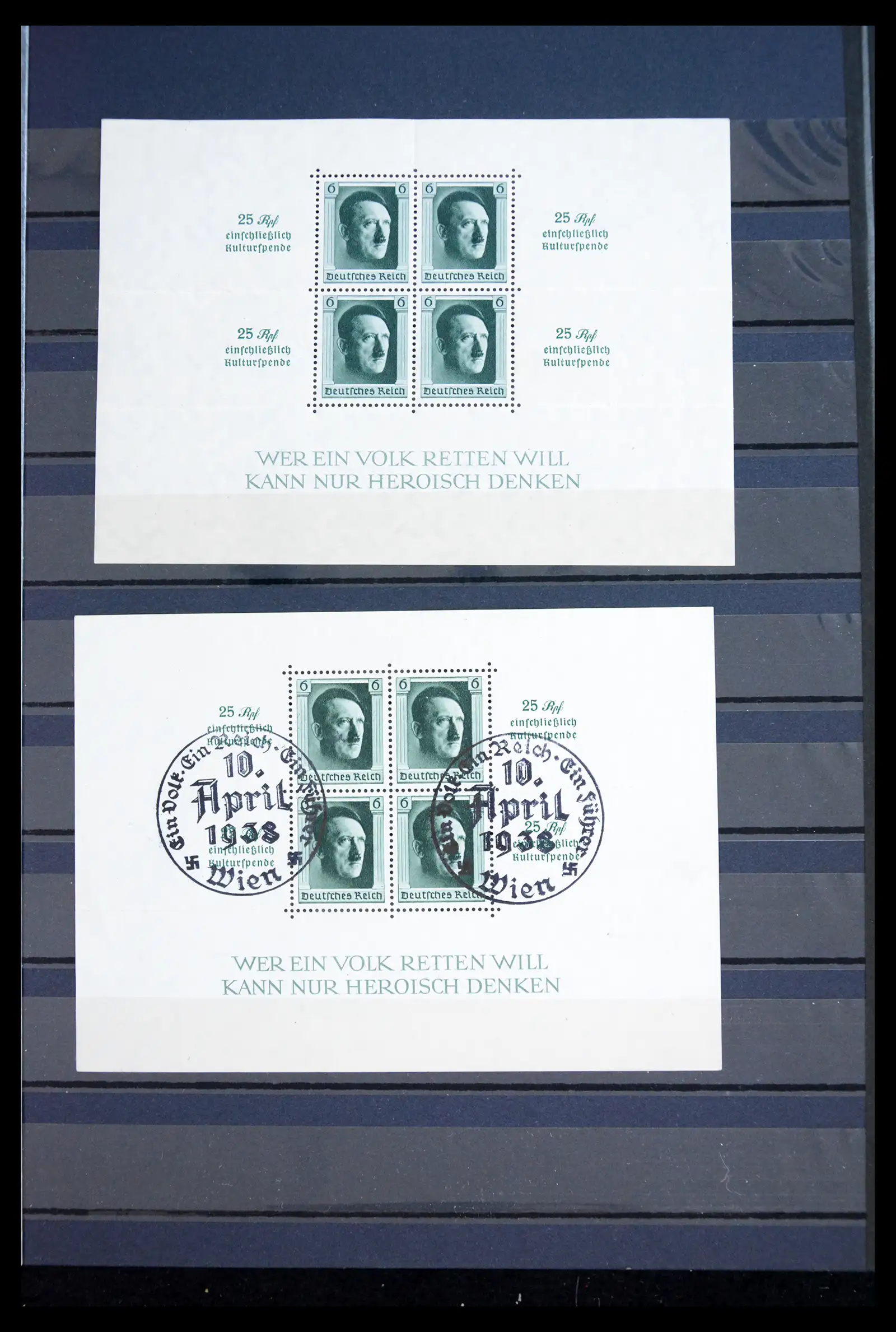 40665 0015 - Stamp collection 40665 World classic key stamps 1840-1950.