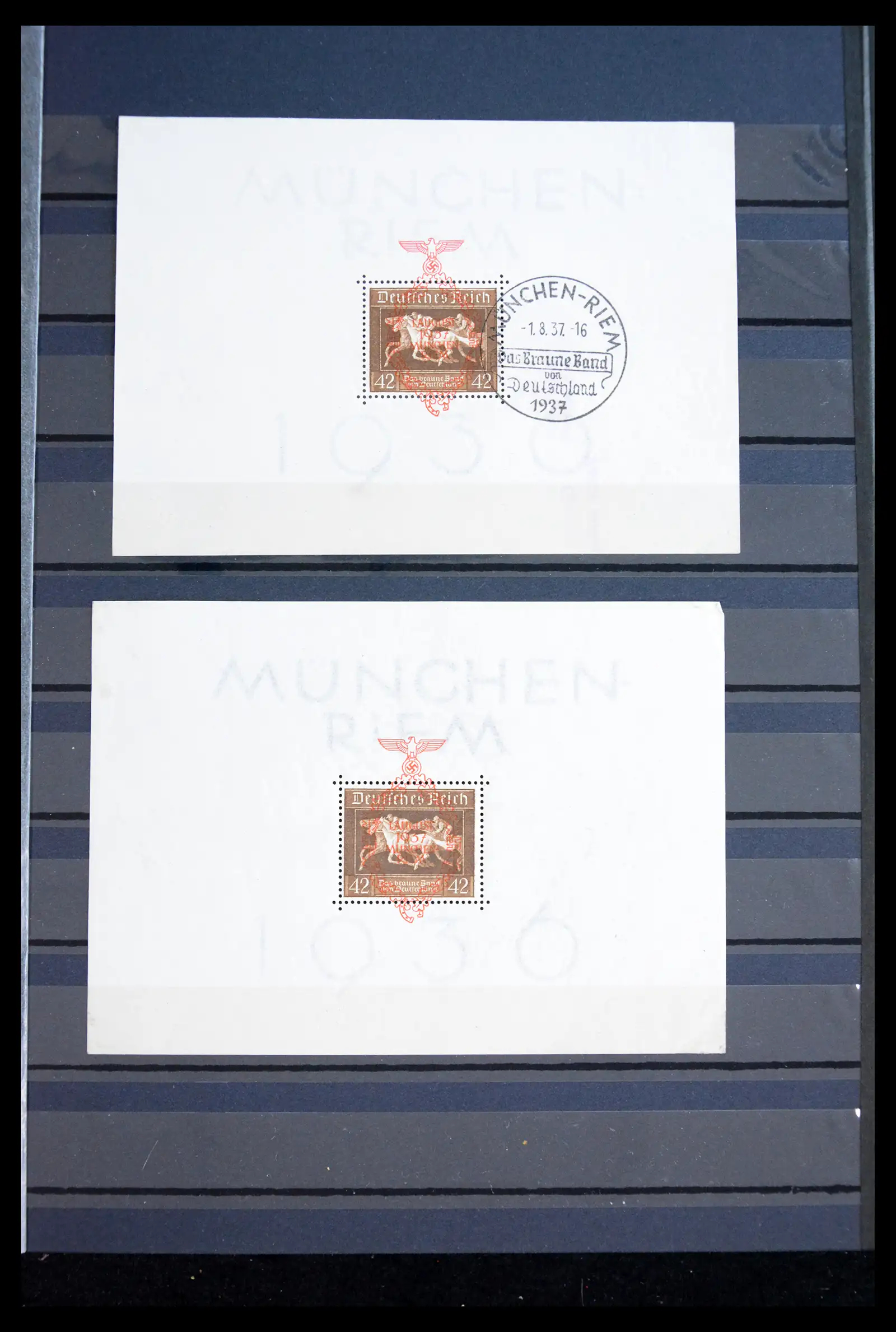 40665 0017 - Stamp collection 40665 World classic key stamps 1840-1950.