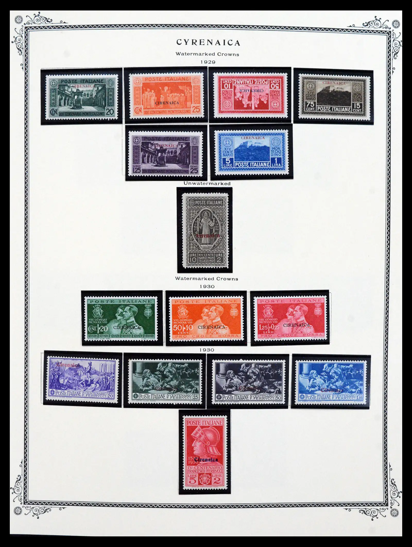 40670 0003 - Stamp collection 40670 Italian colonies 1892-1987.