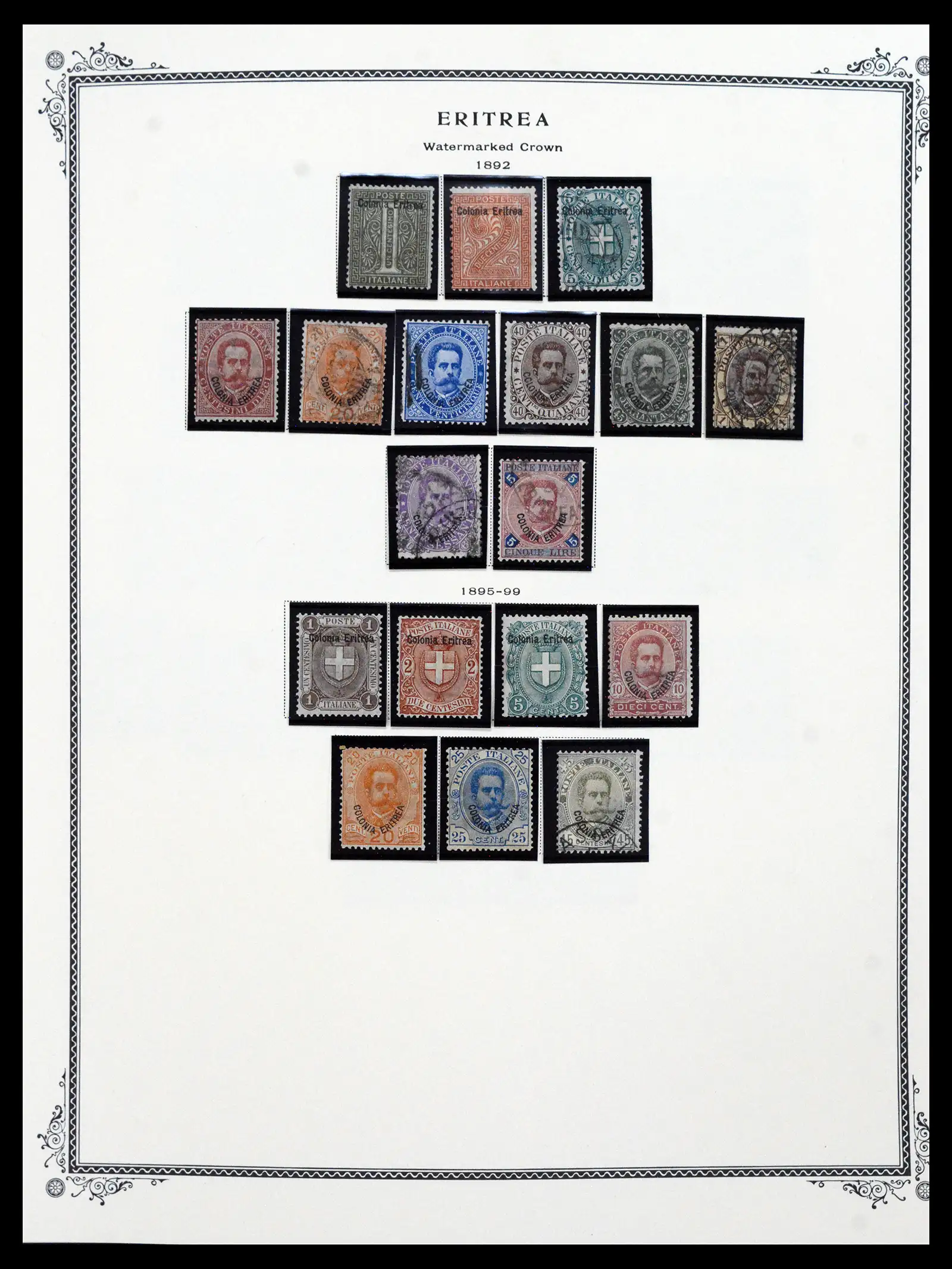40670 0011 - Stamp collection 40670 Italian colonies 1892-1987.
