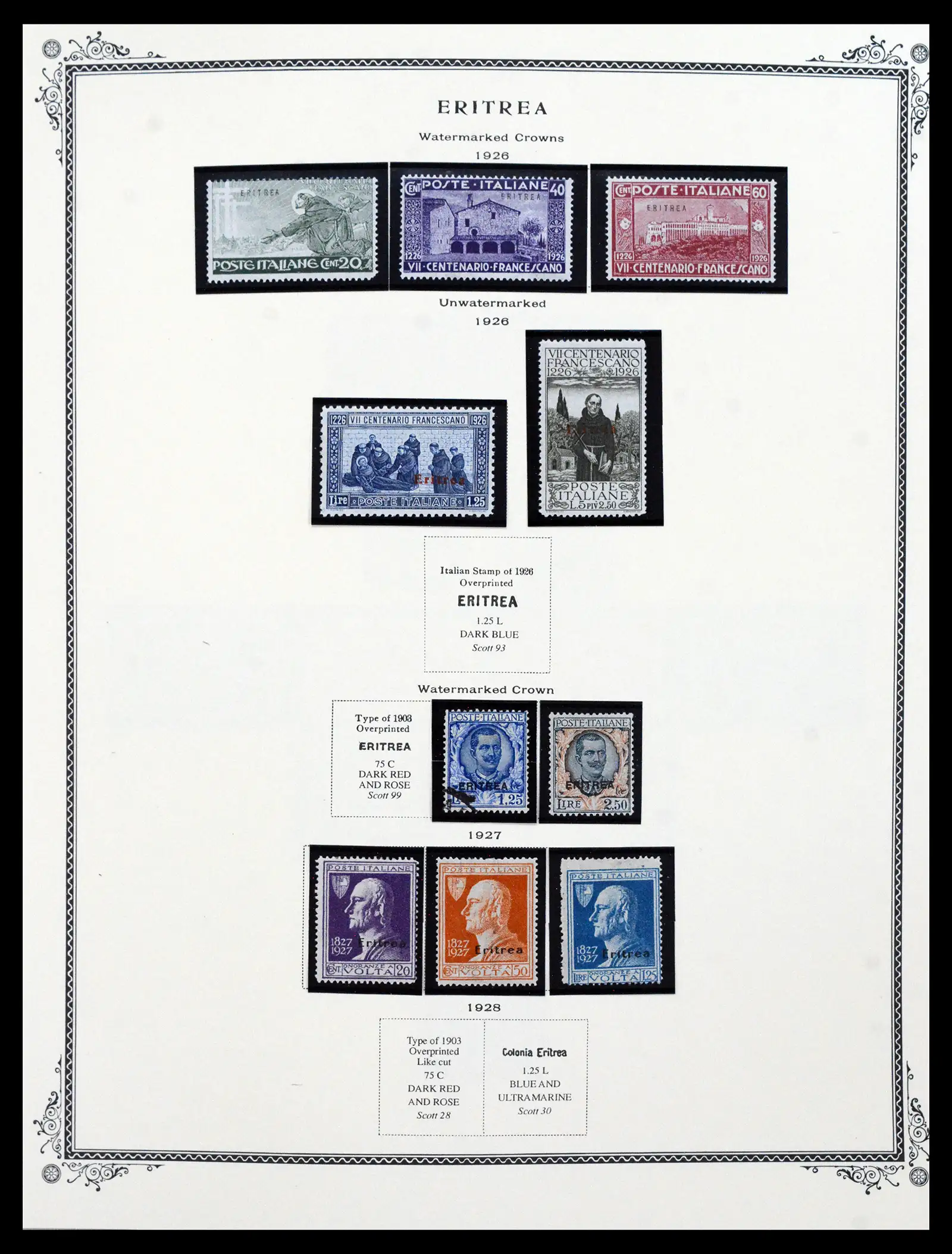 40670 0016 - Stamp collection 40670 Italian colonies 1892-1987.