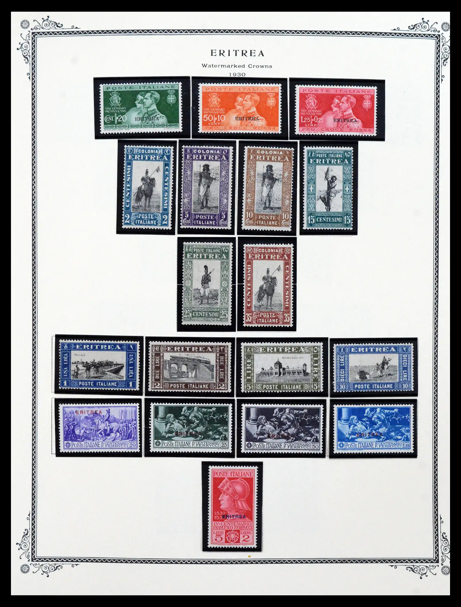 40670 0018 - Stamp collection 40670 Italian colonies 1892-1987.