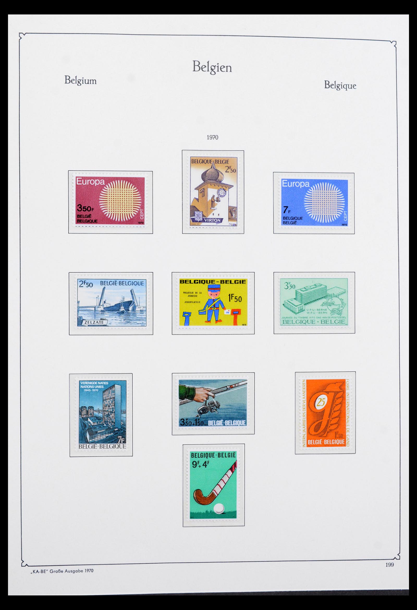 40699 0003 - Stamp collection 40699 Belgium complete 1970-2019!!
