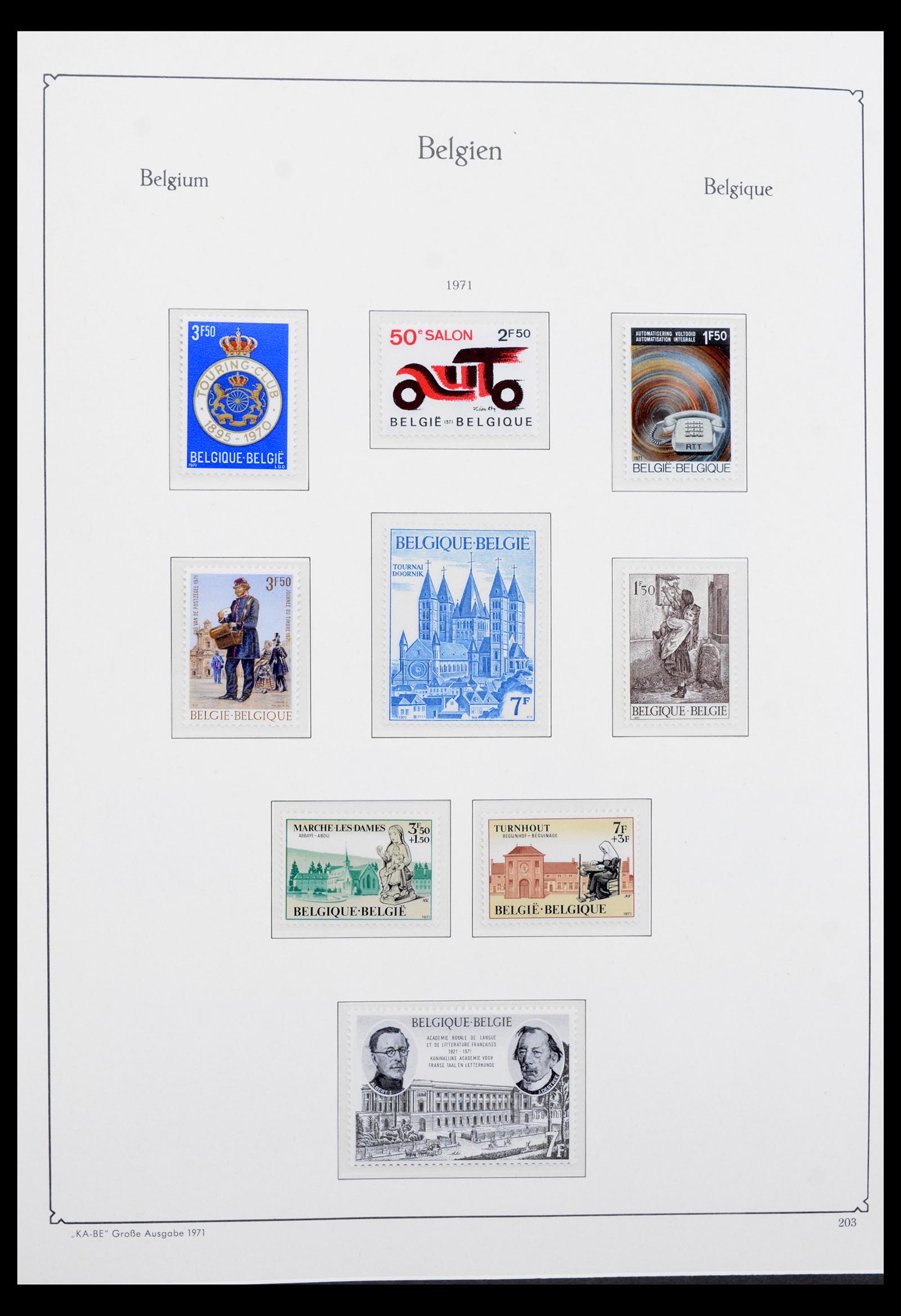 40699 0007 - Stamp collection 40699 Belgium complete 1970-2019!!