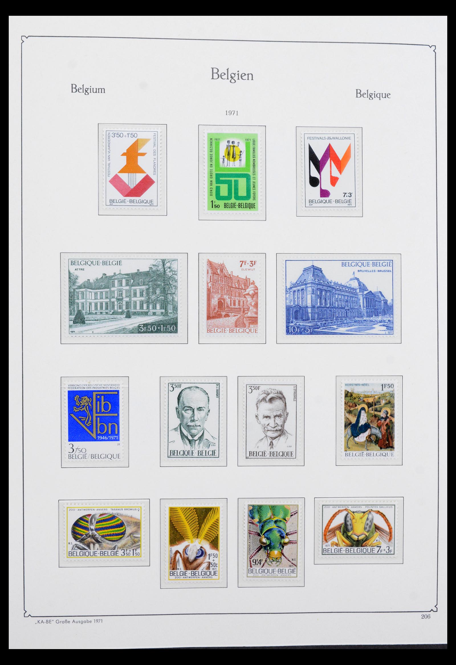 40699 0010 - Stamp collection 40699 Belgium complete 1970-2019!!