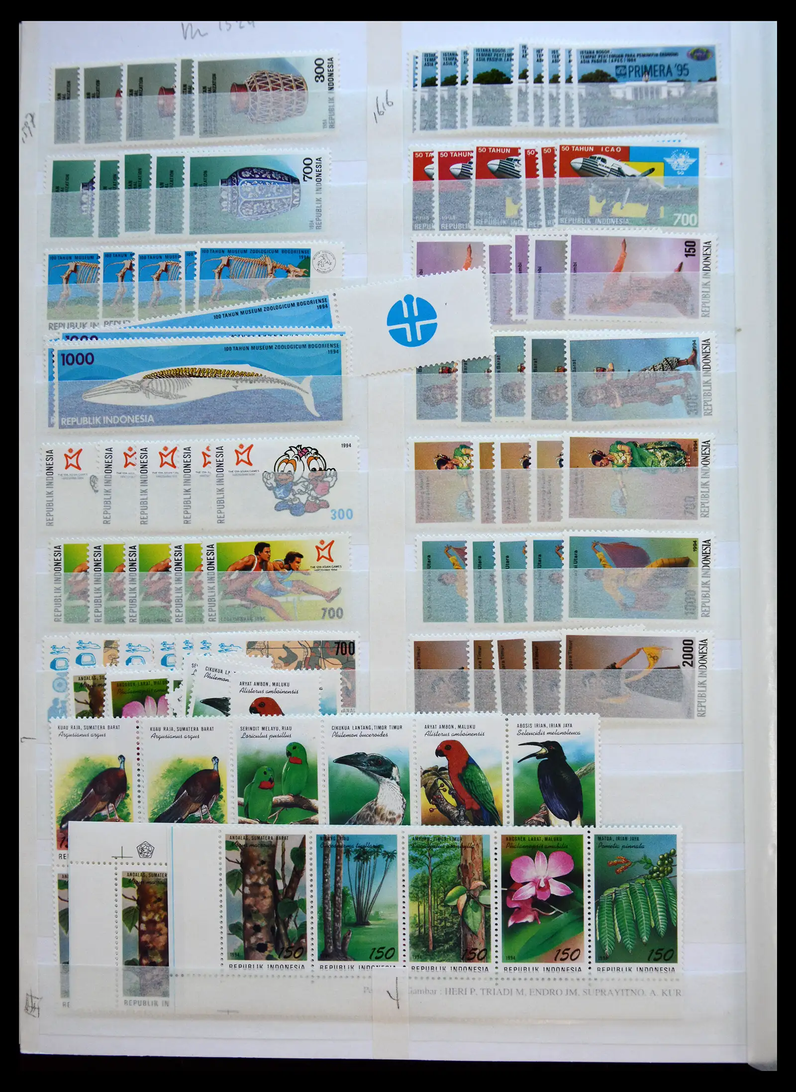 40708 0087 - Postzegelverzameling 40708 Indonesië 1948-2018.