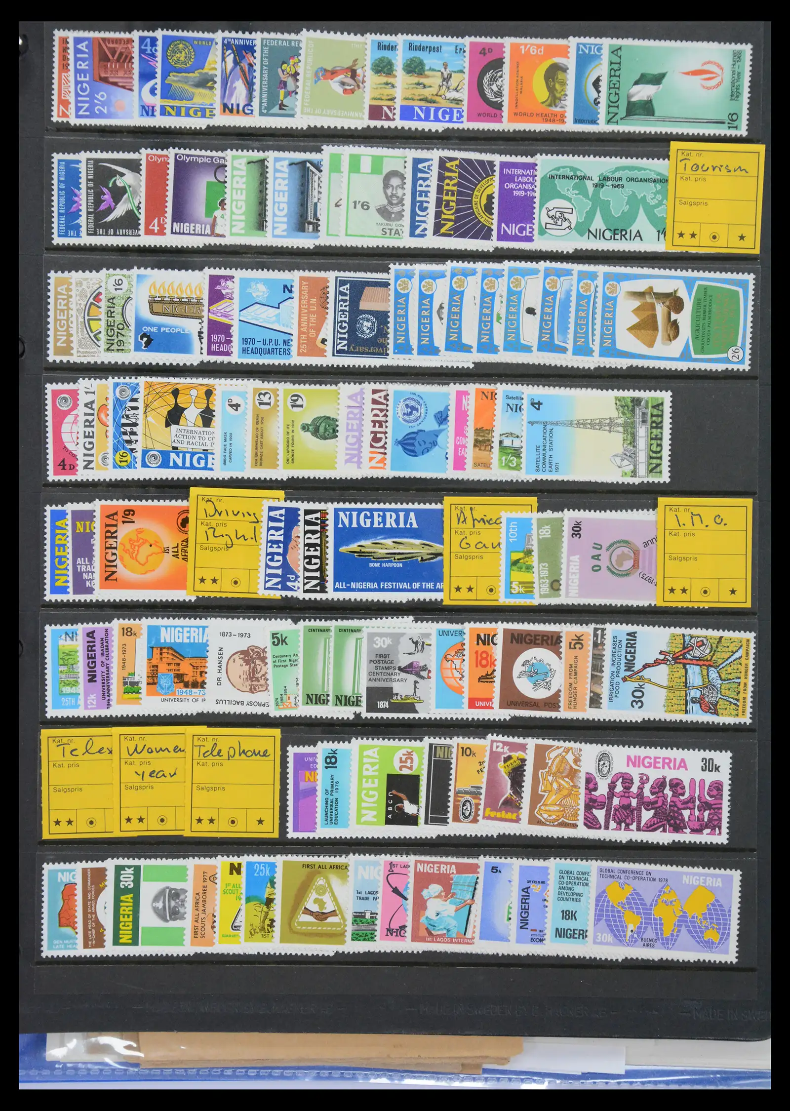 40783 0004 - Stamp collection 40783 Nigeria 1935-2012.