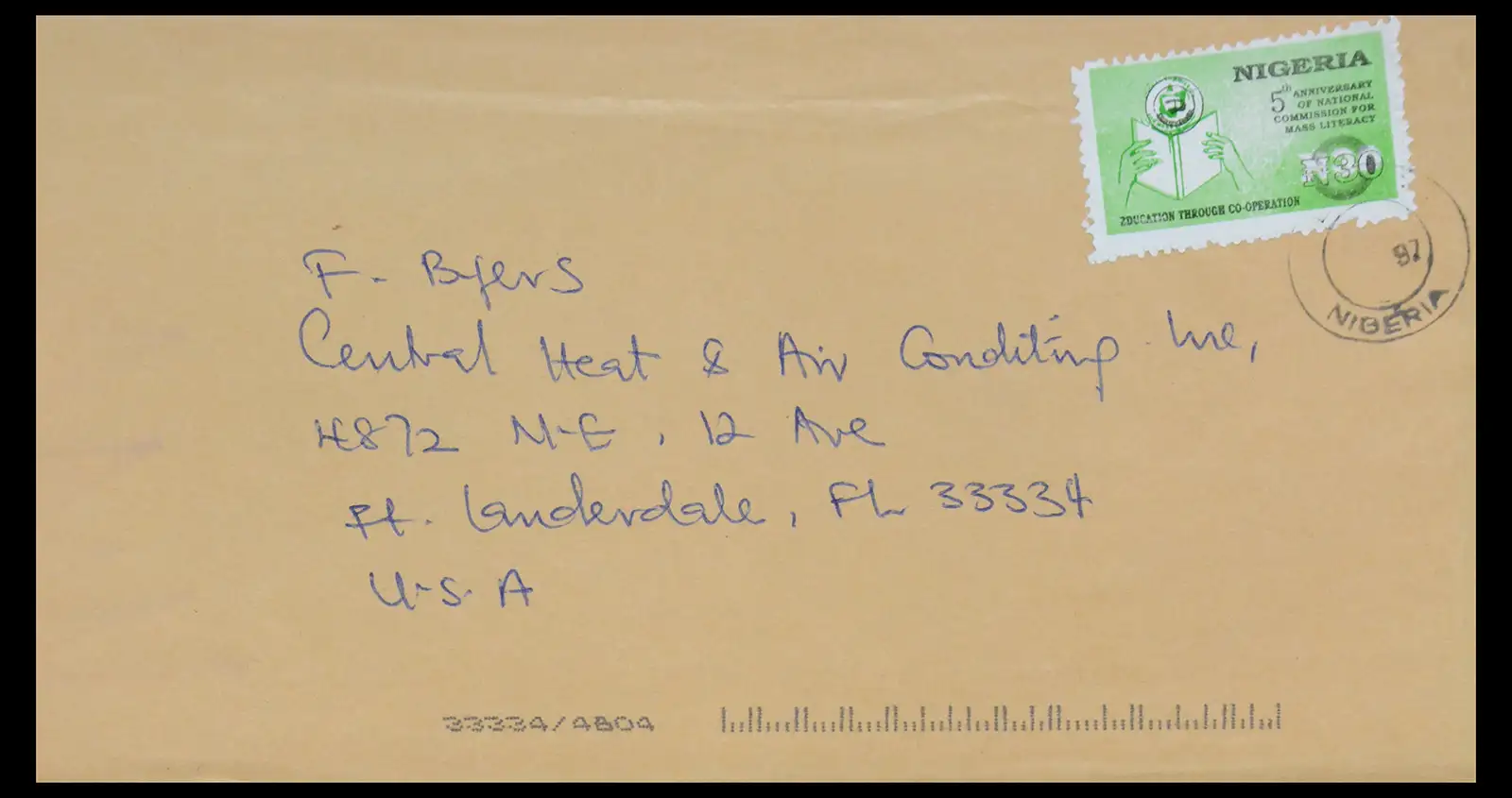 40783 0007 - Stamp collection 40783 Nigeria 1935-2012.
