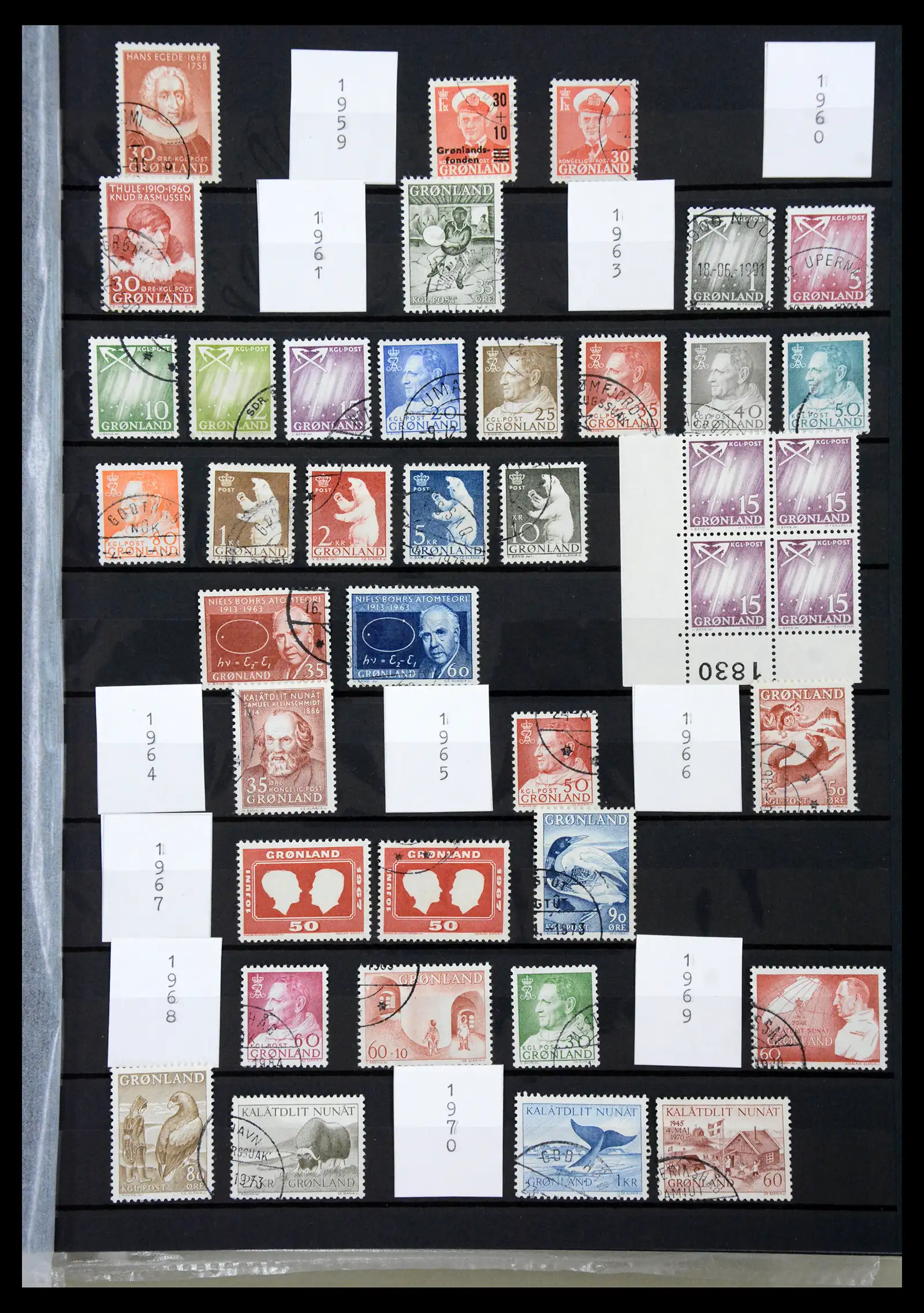 40788 0005 - Postzegelverzameling 40788 Groenland overcompleet 1905-2021!