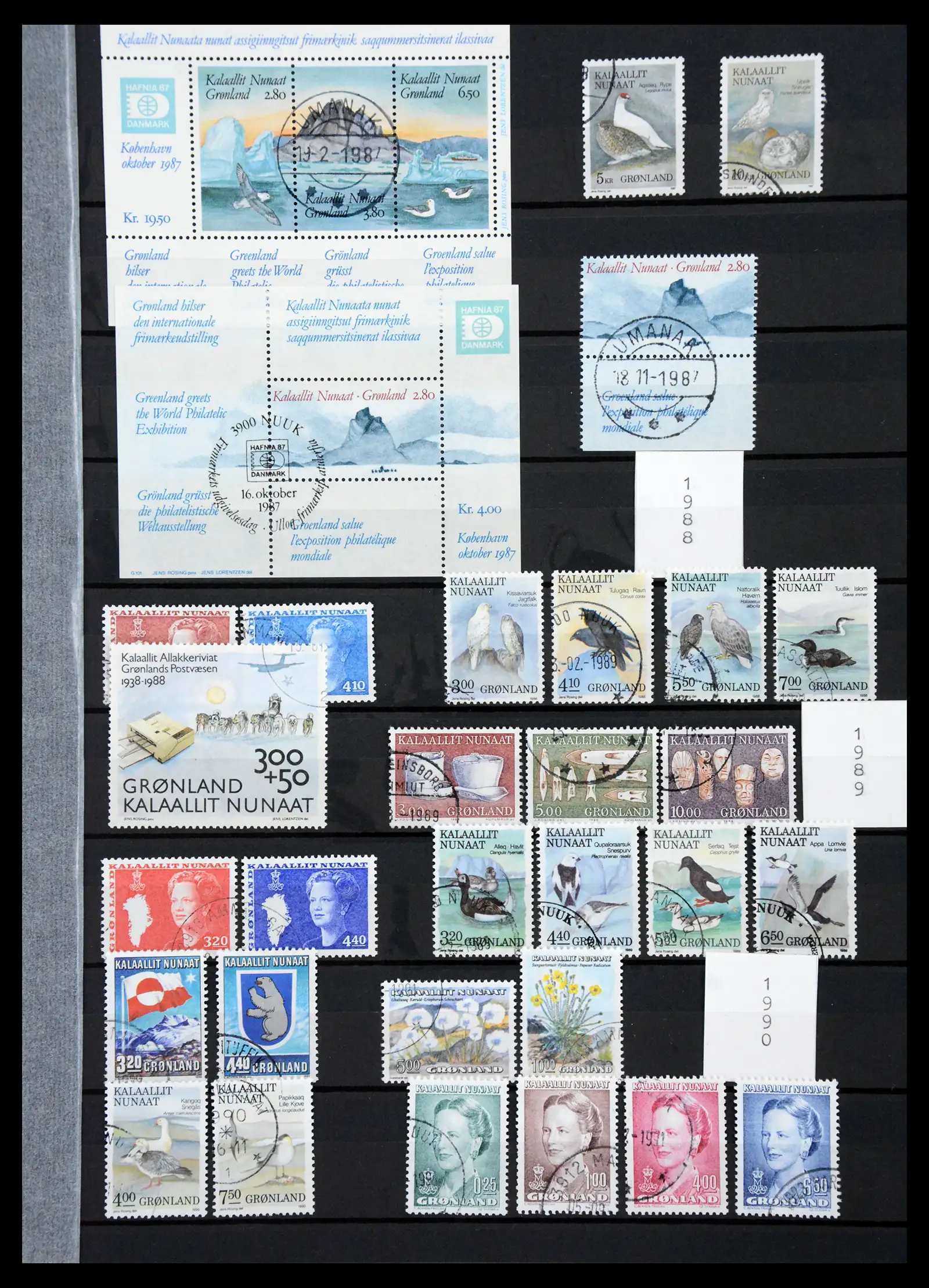 40788 0009 - Postzegelverzameling 40788 Groenland overcompleet 1905-2021!