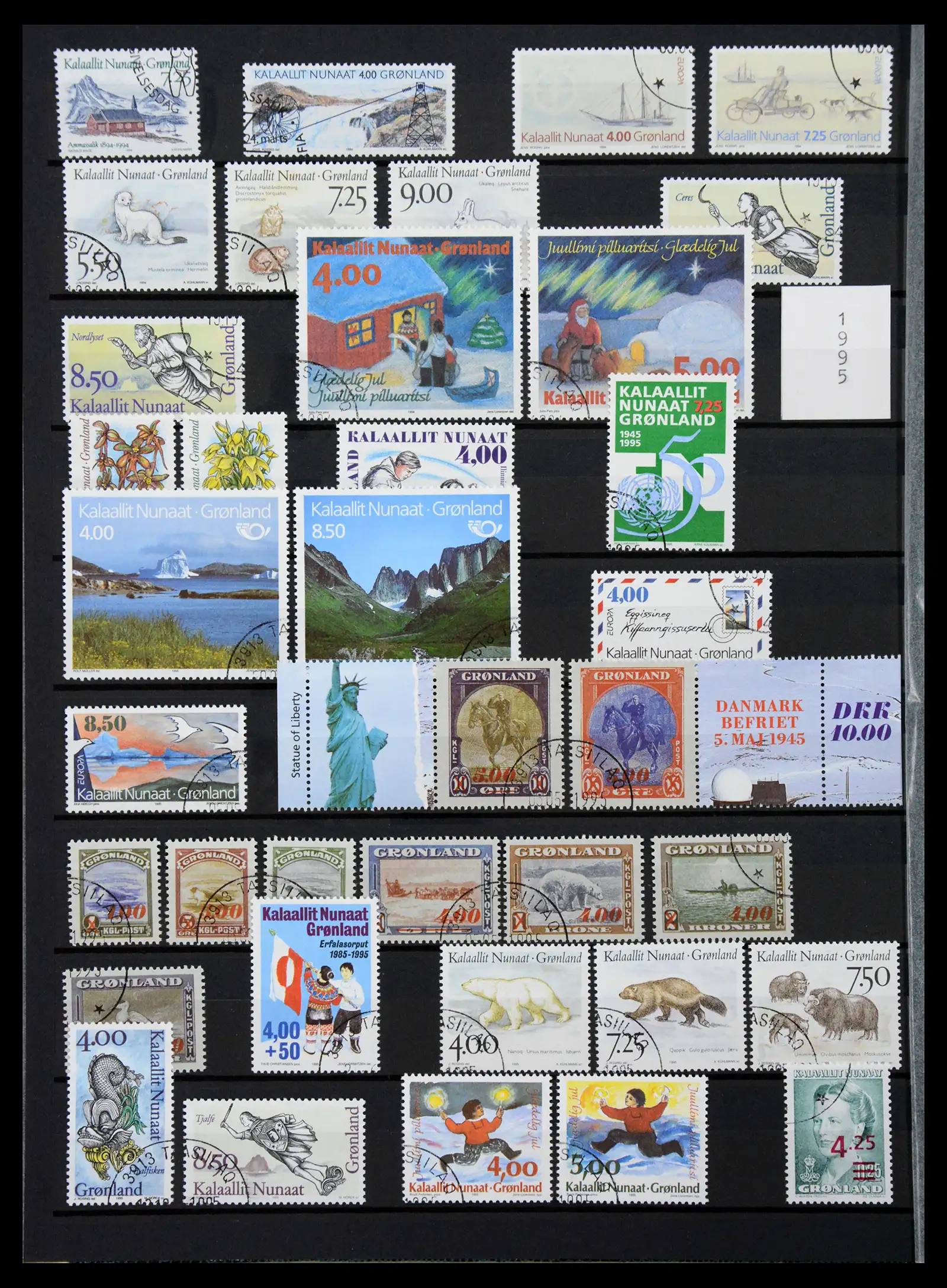40788 0012 - Postzegelverzameling 40788 Groenland overcompleet 1905-2021!