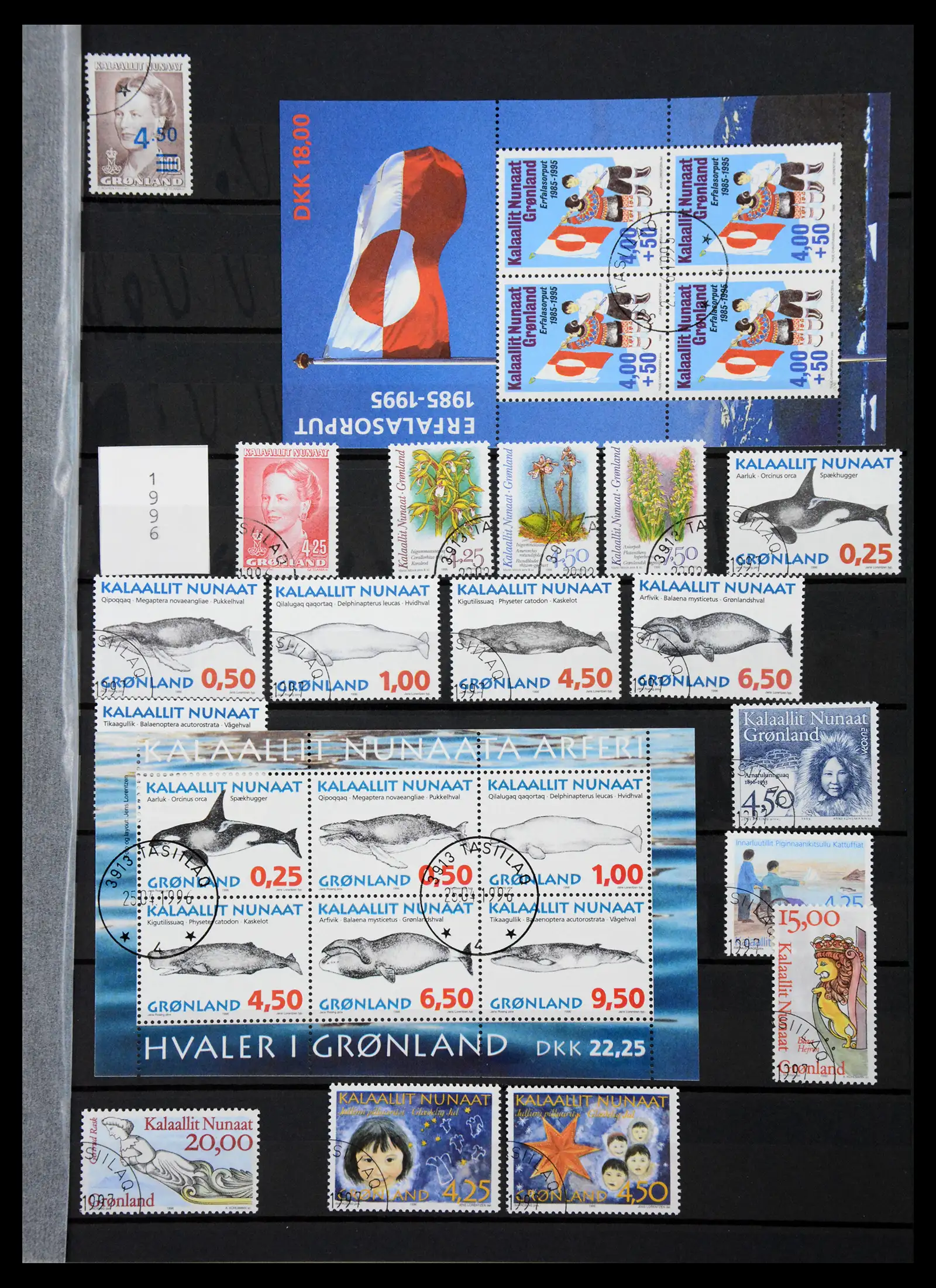 40788 0013 - Postzegelverzameling 40788 Groenland overcompleet 1905-2021!
