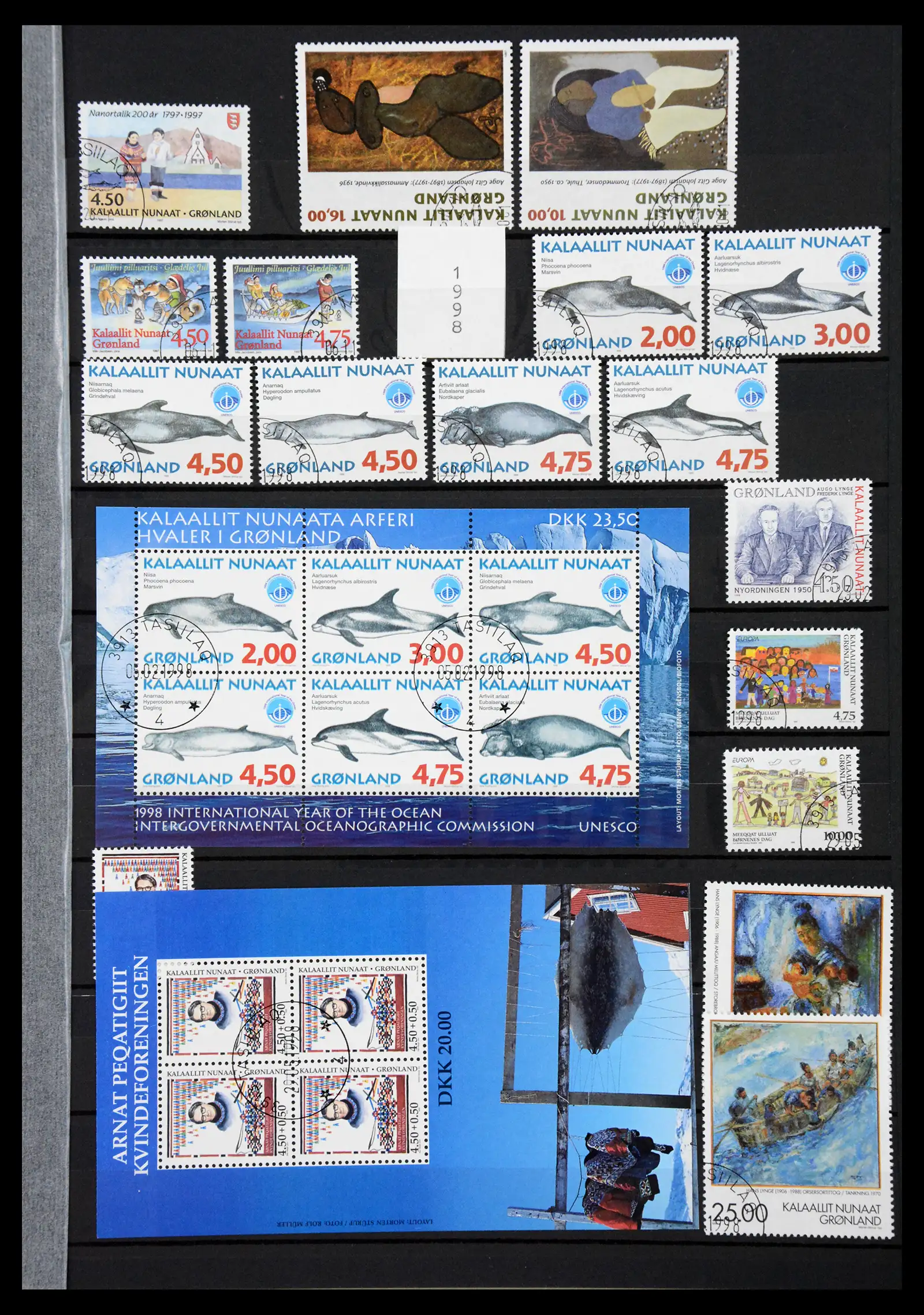 40788 0015 - Postzegelverzameling 40788 Groenland overcompleet 1905-2021!