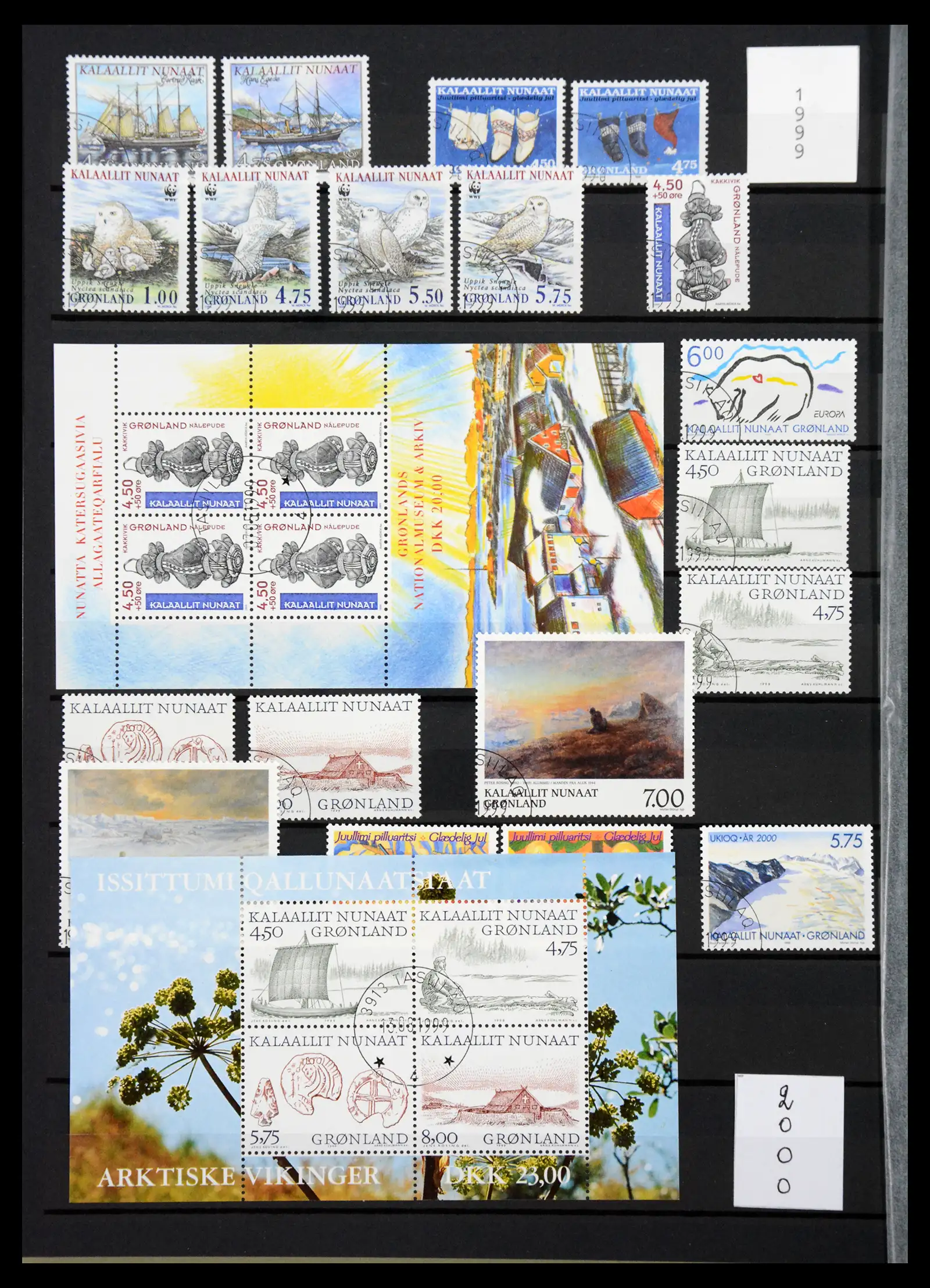 40788 0016 - Postzegelverzameling 40788 Groenland overcompleet 1905-2021!