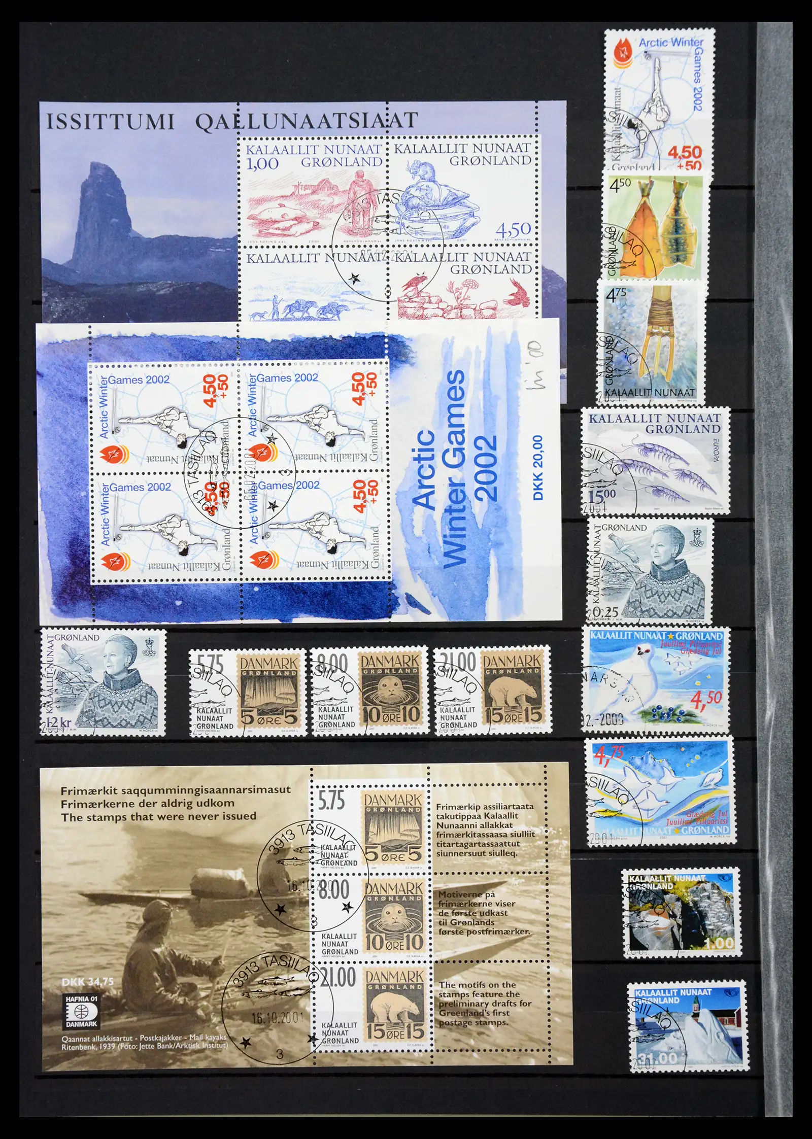 40788 0018 - Postzegelverzameling 40788 Groenland overcompleet 1905-2021!
