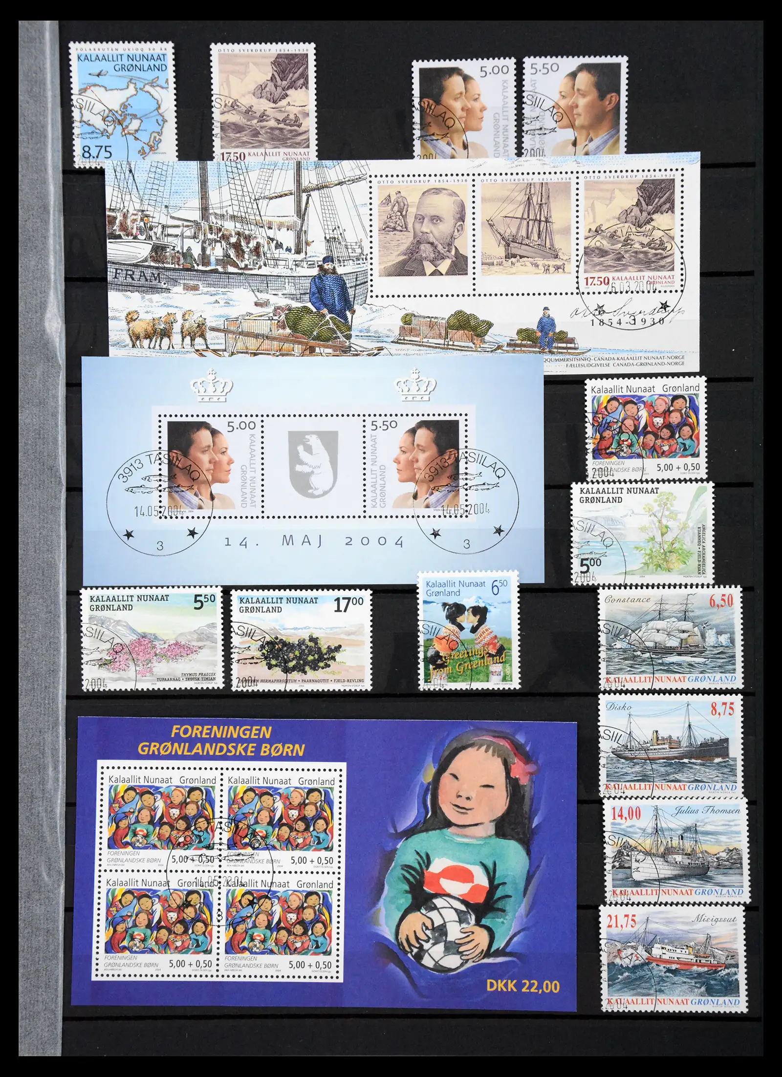 40788 0021 - Stamp collection 40788 Groenland overcomplete 1905-2021!