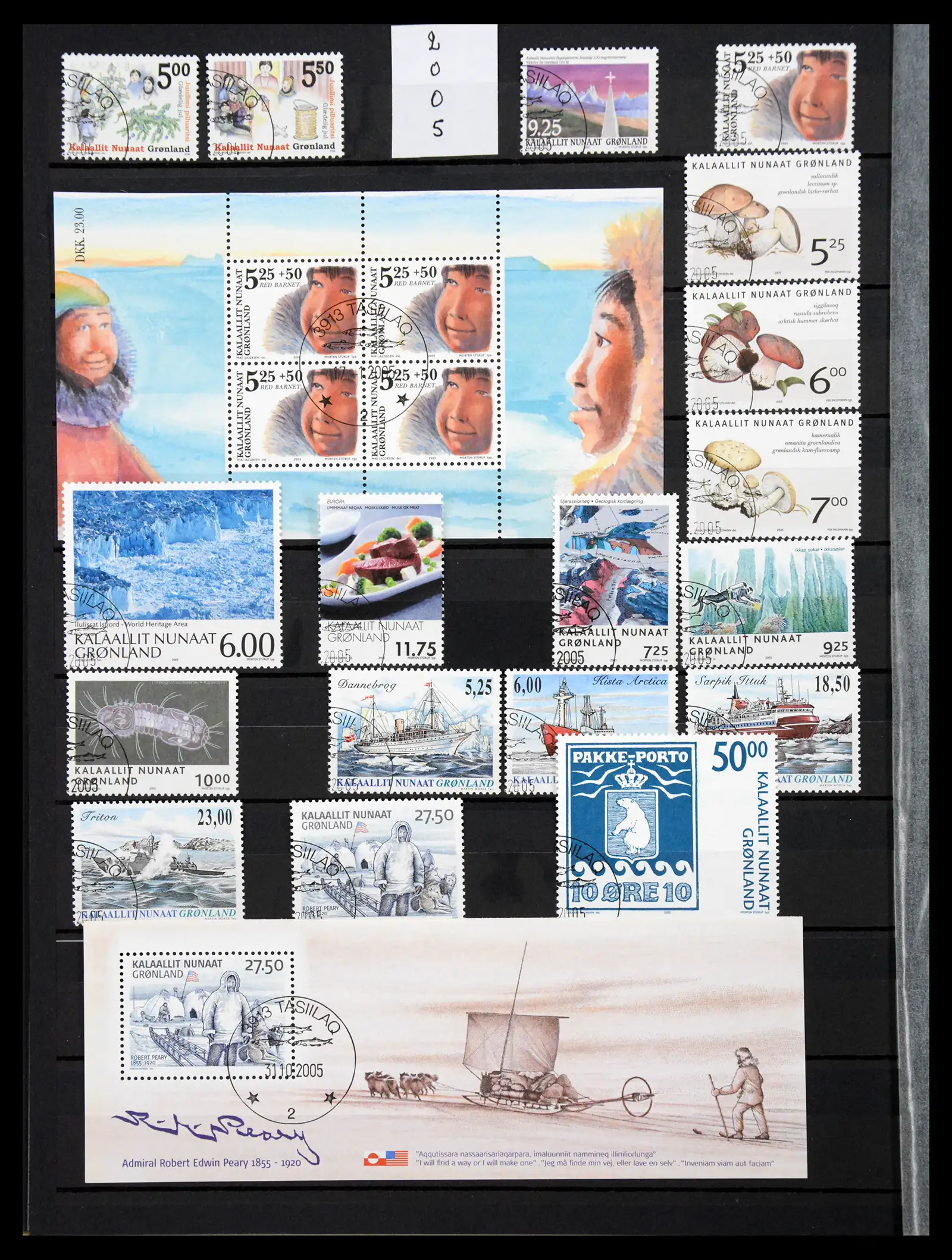 40788 0022 - Stamp collection 40788 Groenland overcomplete 1905-2021!