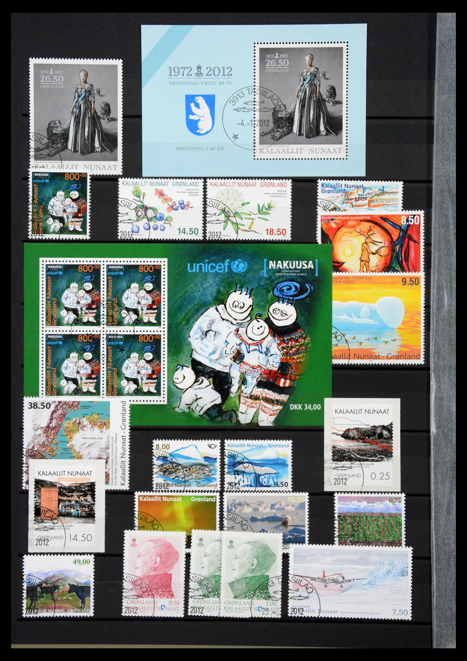 40788 0032 - Stamp collection 40788 Groenland overcomplete 1905-2021!