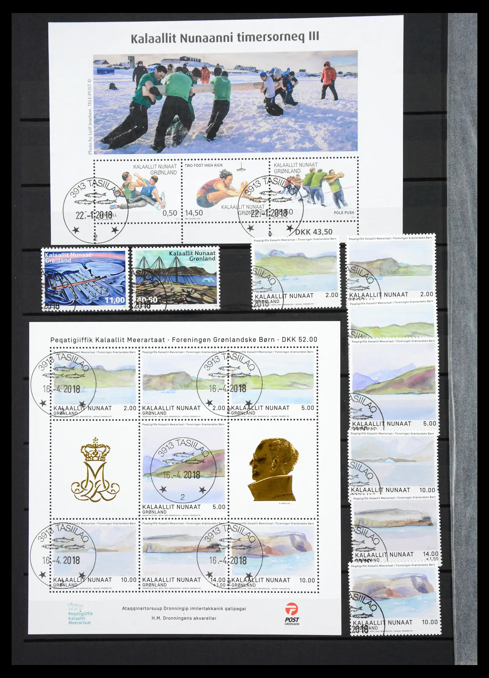 40788 0044 - Stamp collection 40788 Groenland overcomplete 1905-2021!