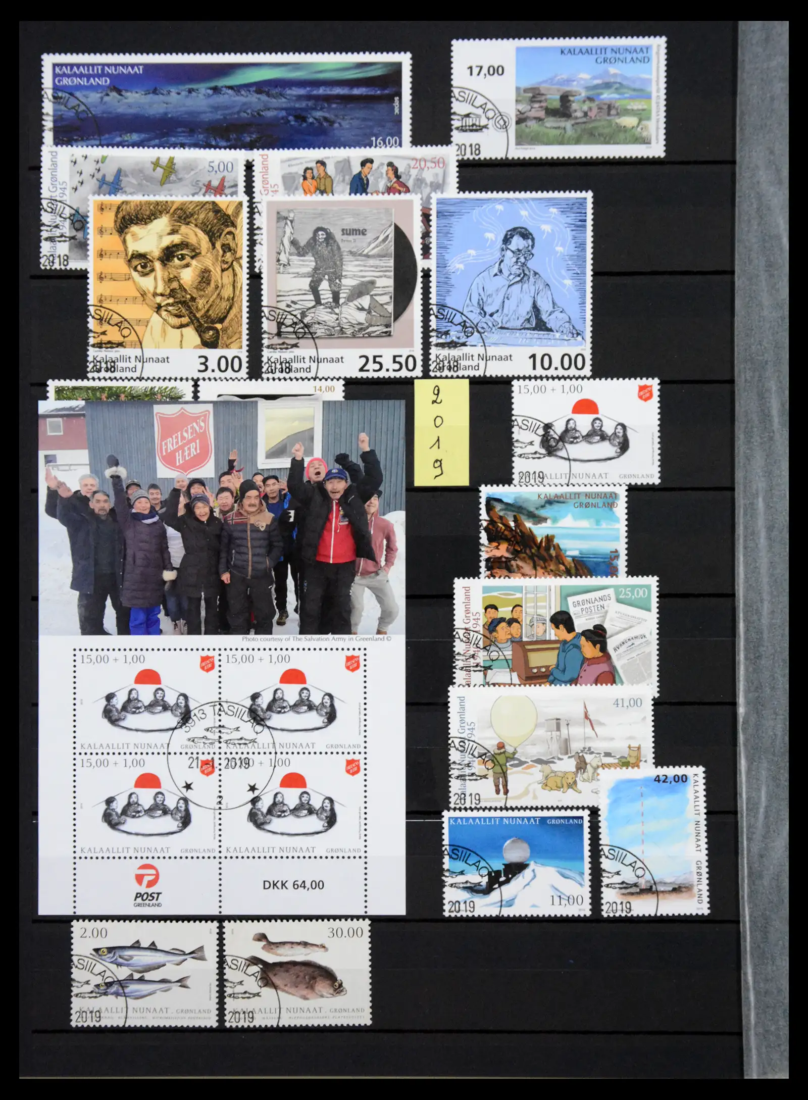 40788 0046 - Stamp collection 40788 Groenland overcomplete 1905-2021!