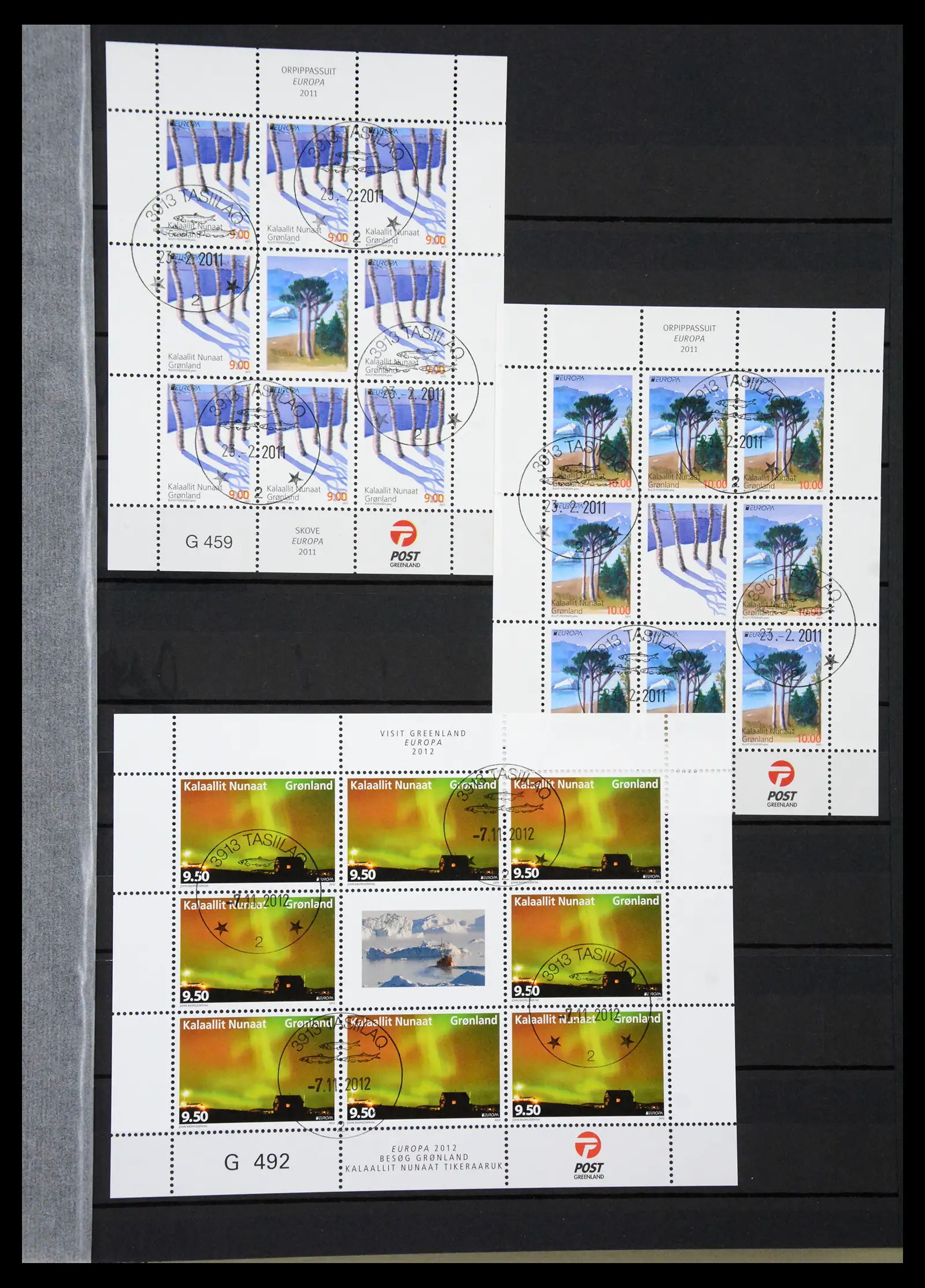 40788 0055 - Stamp collection 40788 Groenland overcomplete 1905-2021!
