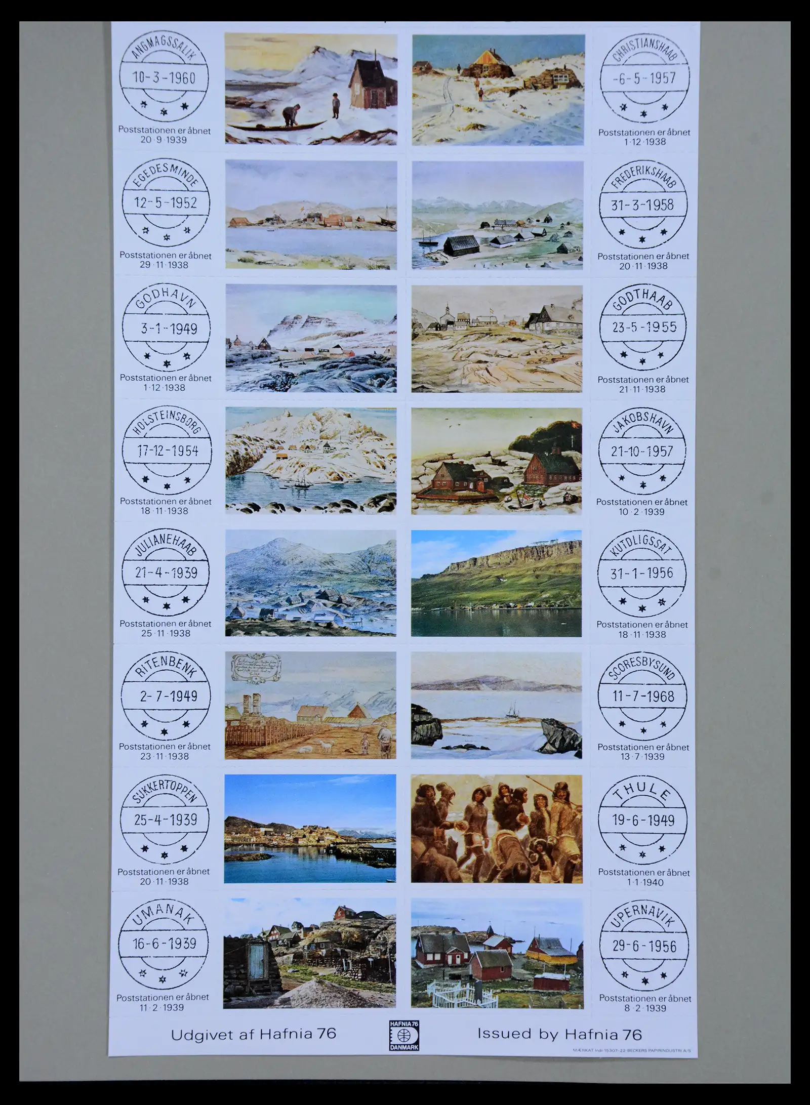 40788 0073 - Stamp collection 40788 Groenland overcomplete 1905-2021!