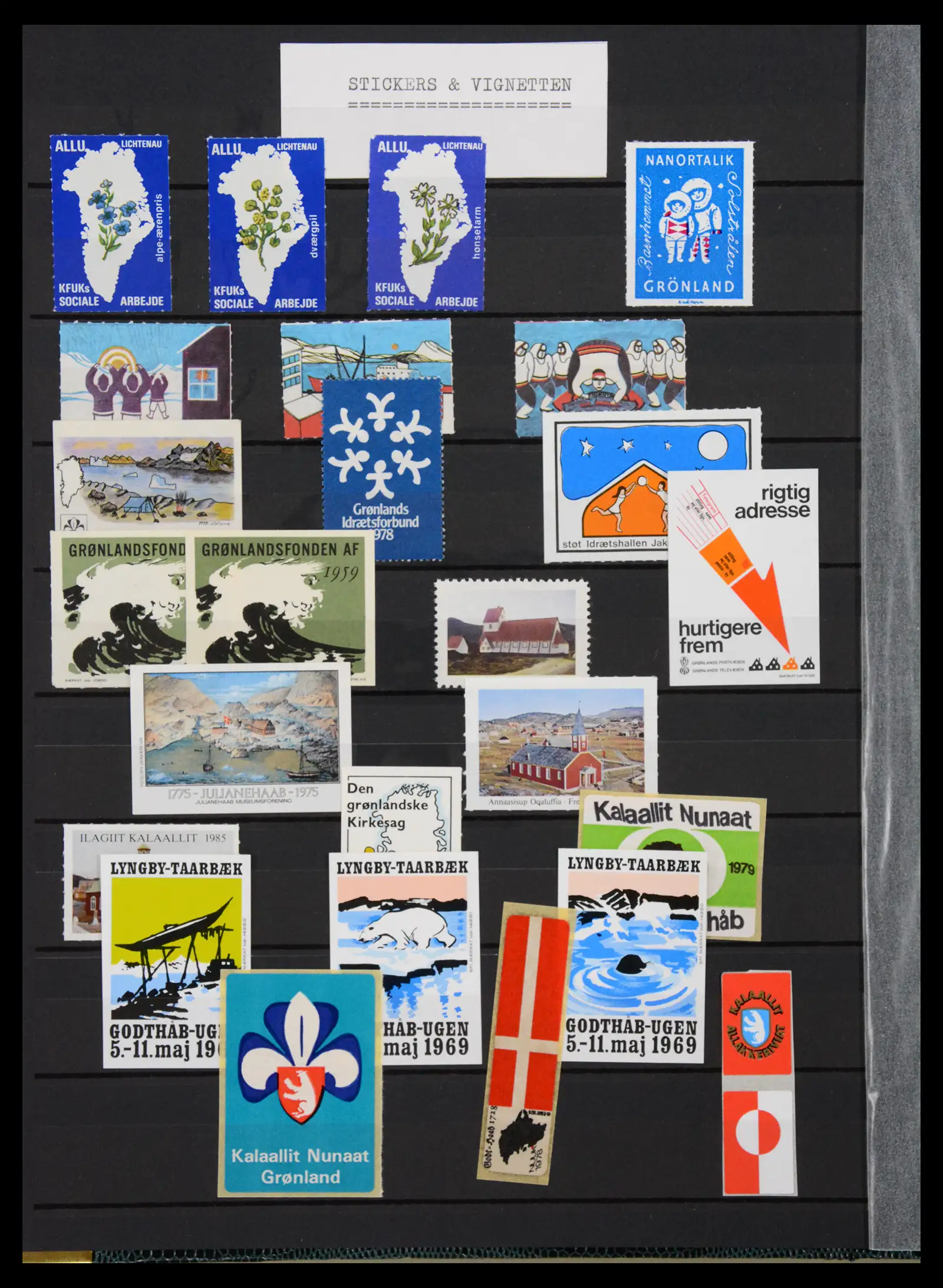 40788 0092 - Stamp collection 40788 Groenland overcomplete 1905-2021!