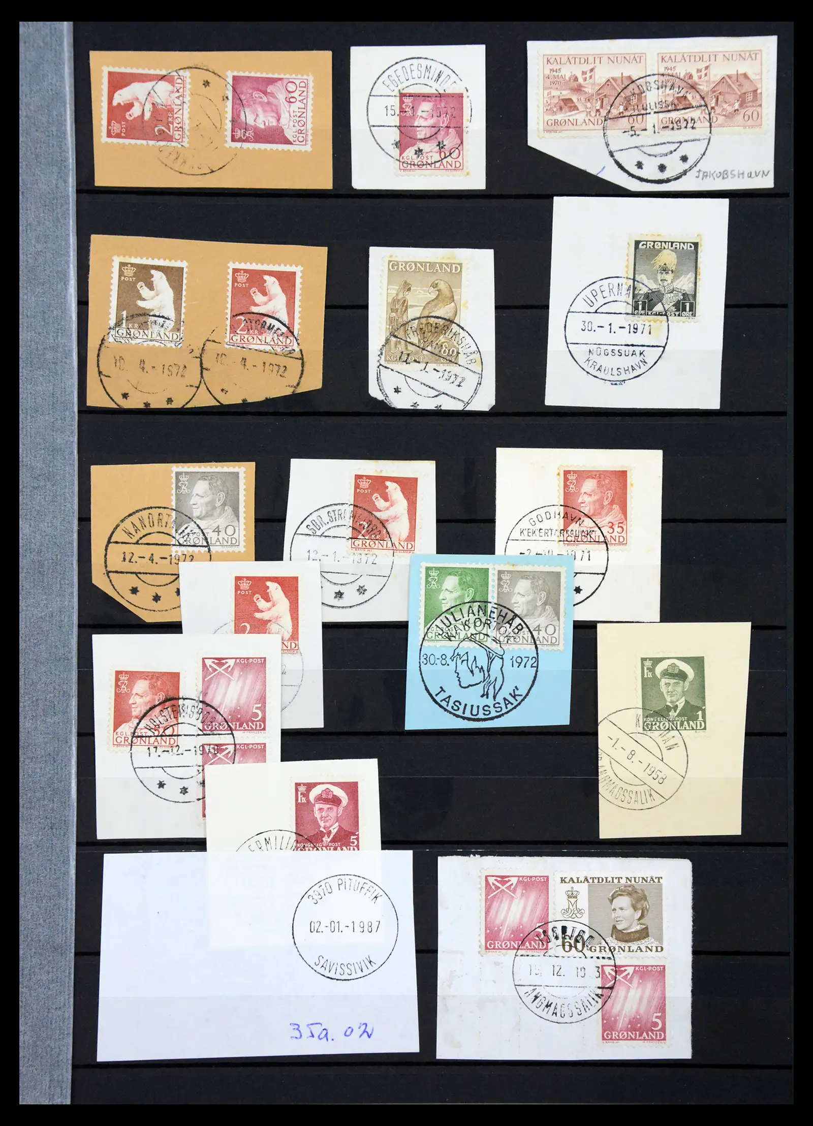 40788 0097 - Stamp collection 40788 Groenland overcomplete 1905-2021!