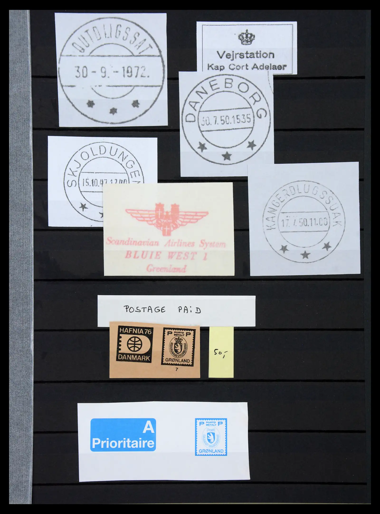 40788 0099 - Stamp collection 40788 Groenland overcomplete 1905-2021!