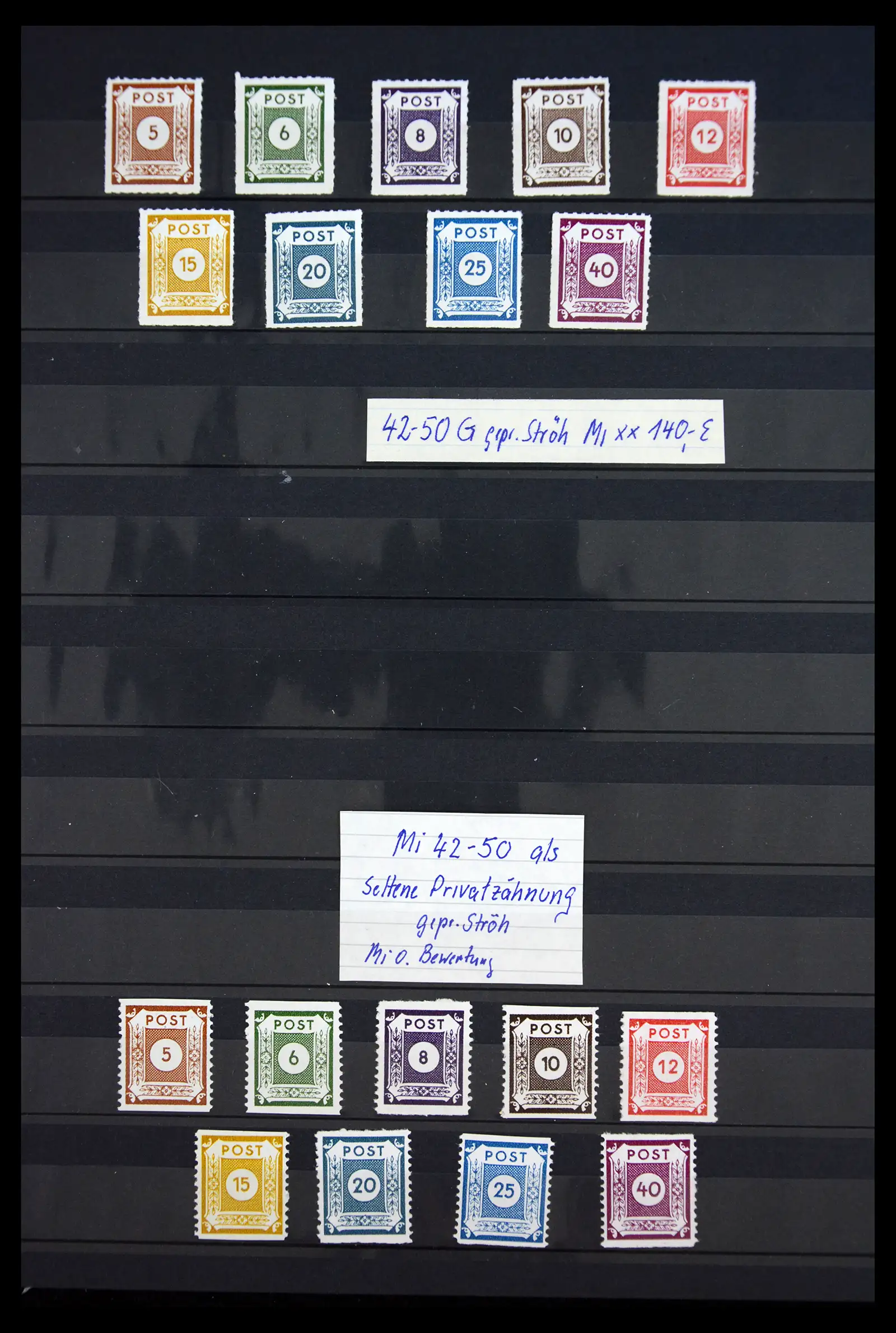 40790 0003 - Stamp collection 40790 German Zones 1945-1949.