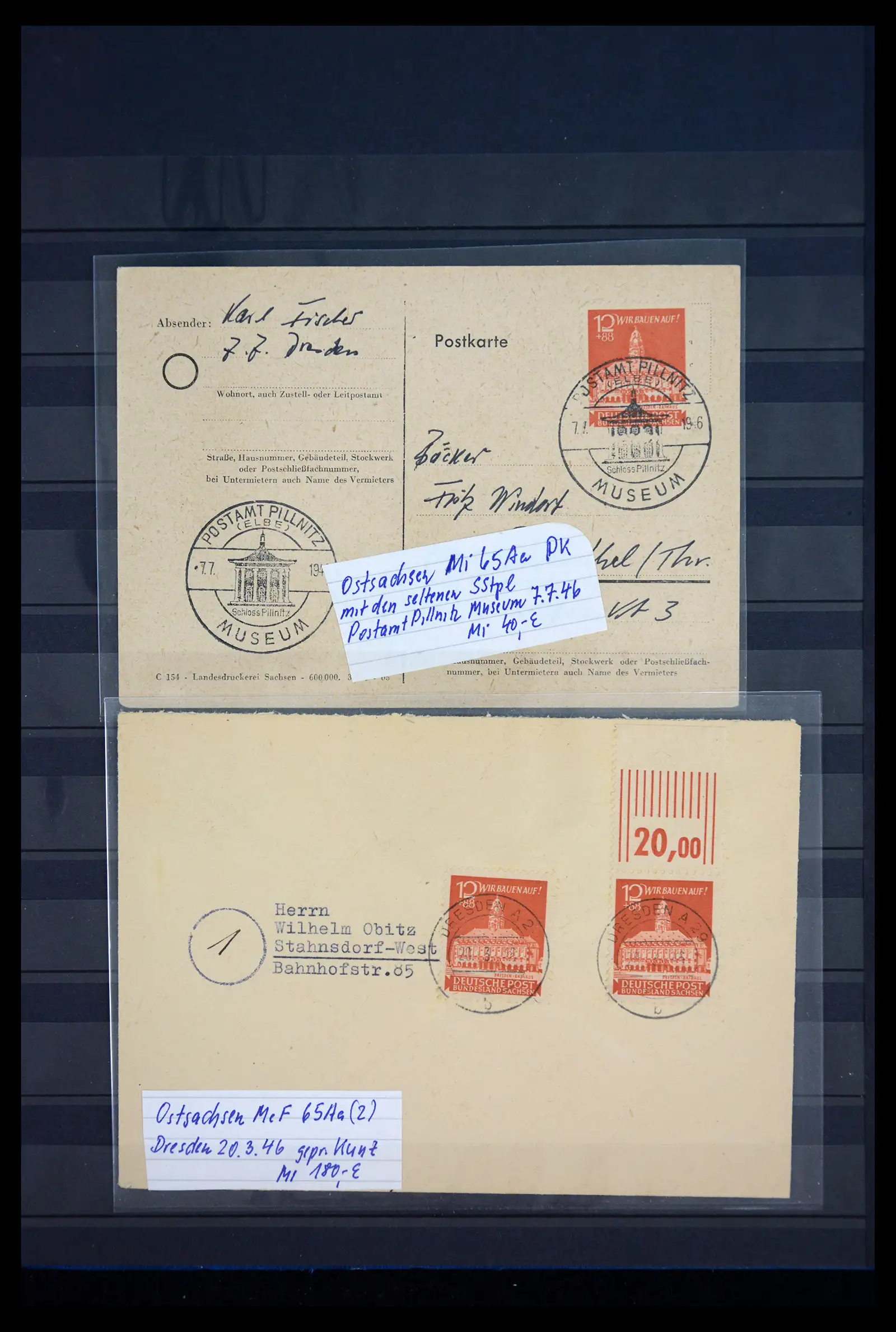 40790 0018 - Stamp collection 40790 German Zones 1945-1949.