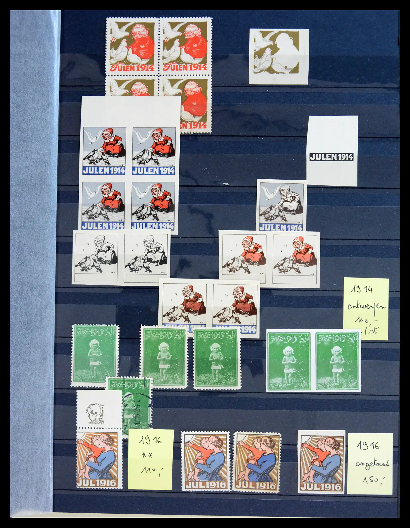 40792 0005 - Stamp collection 40792 Denmark Jul stamps 1904-2019!