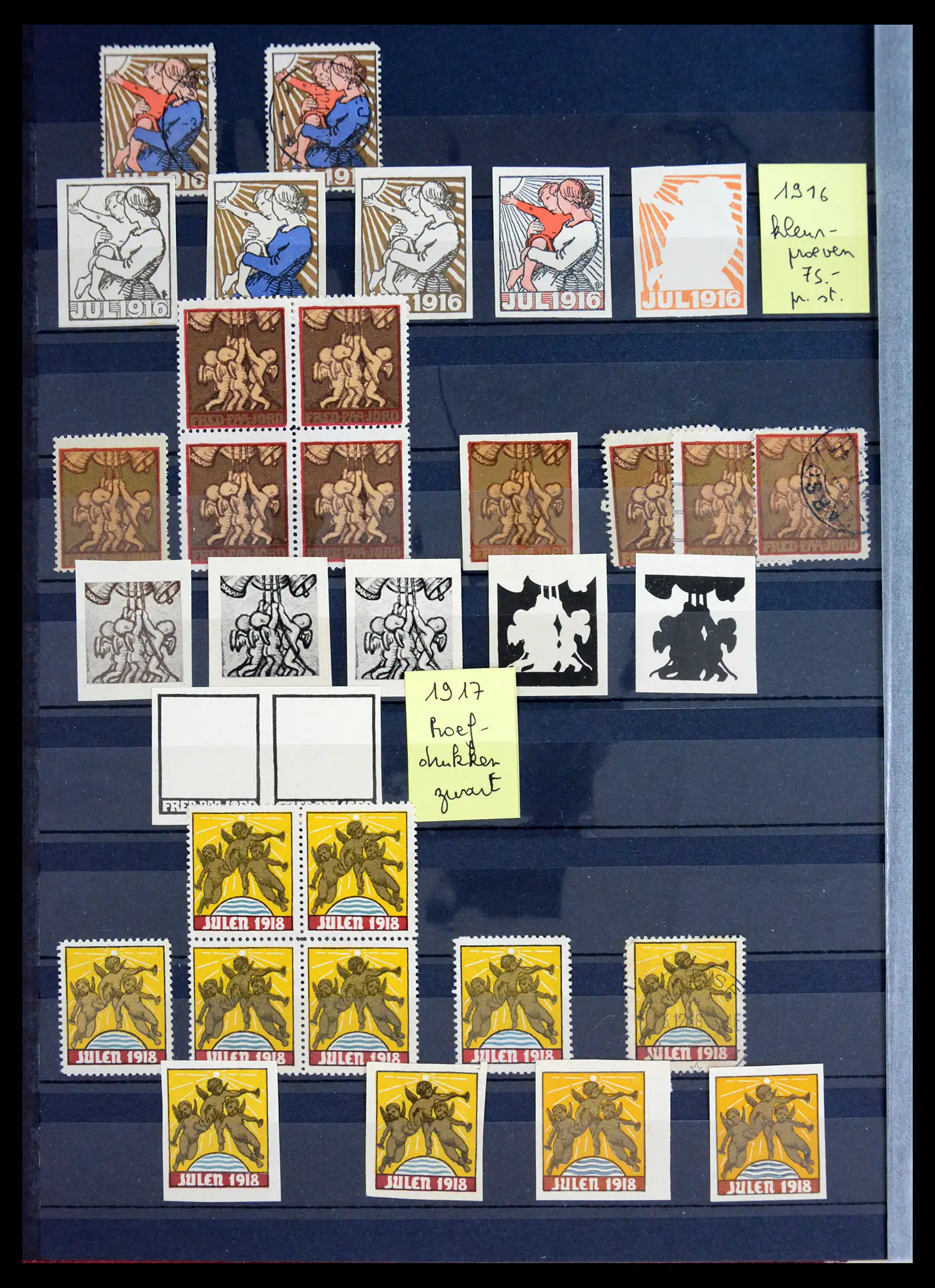 40792 0006 - Stamp collection 40792 Denmark Jul stamps 1904-2019!