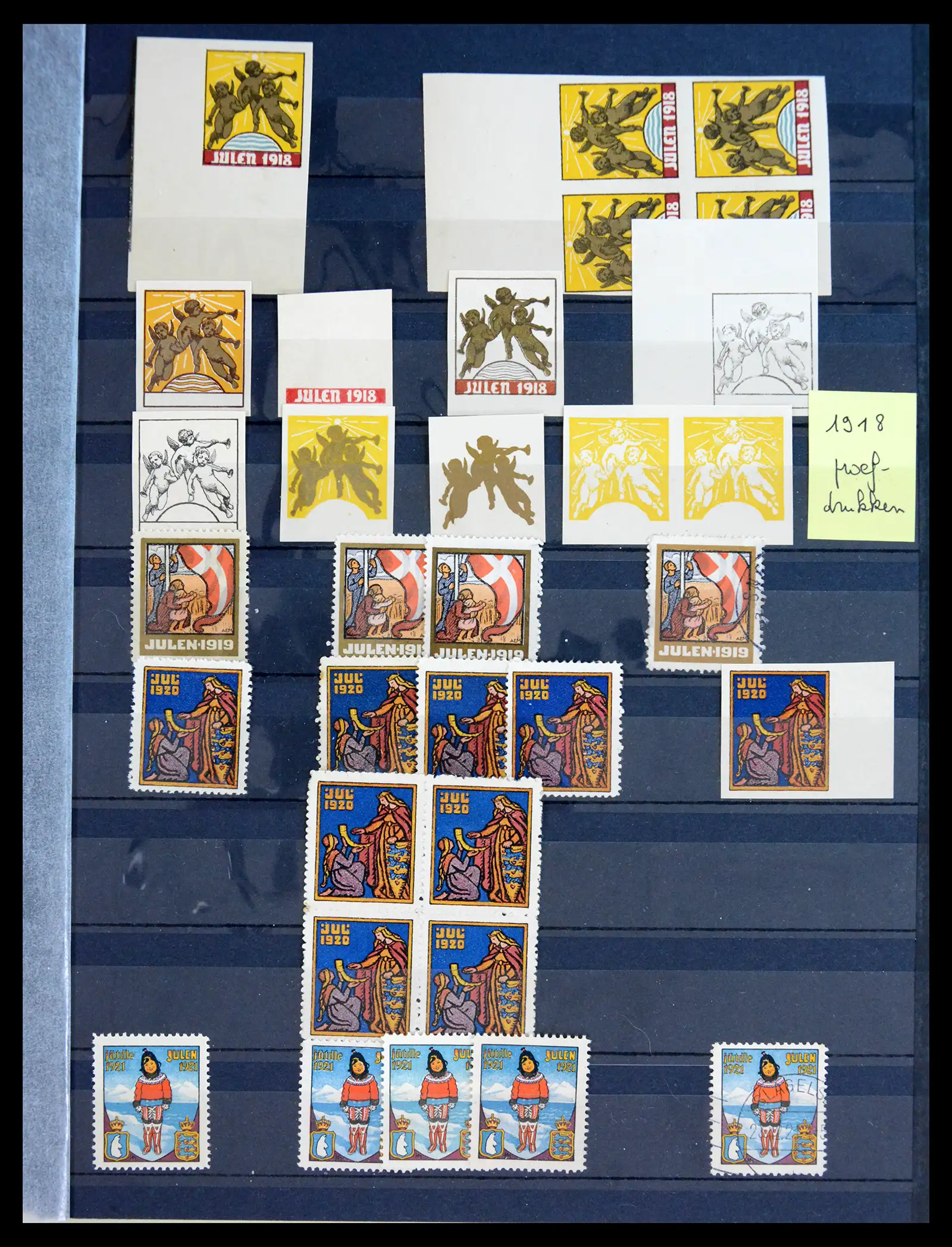 40792 0007 - Stamp collection 40792 Denmark Jul stamps 1904-2019!
