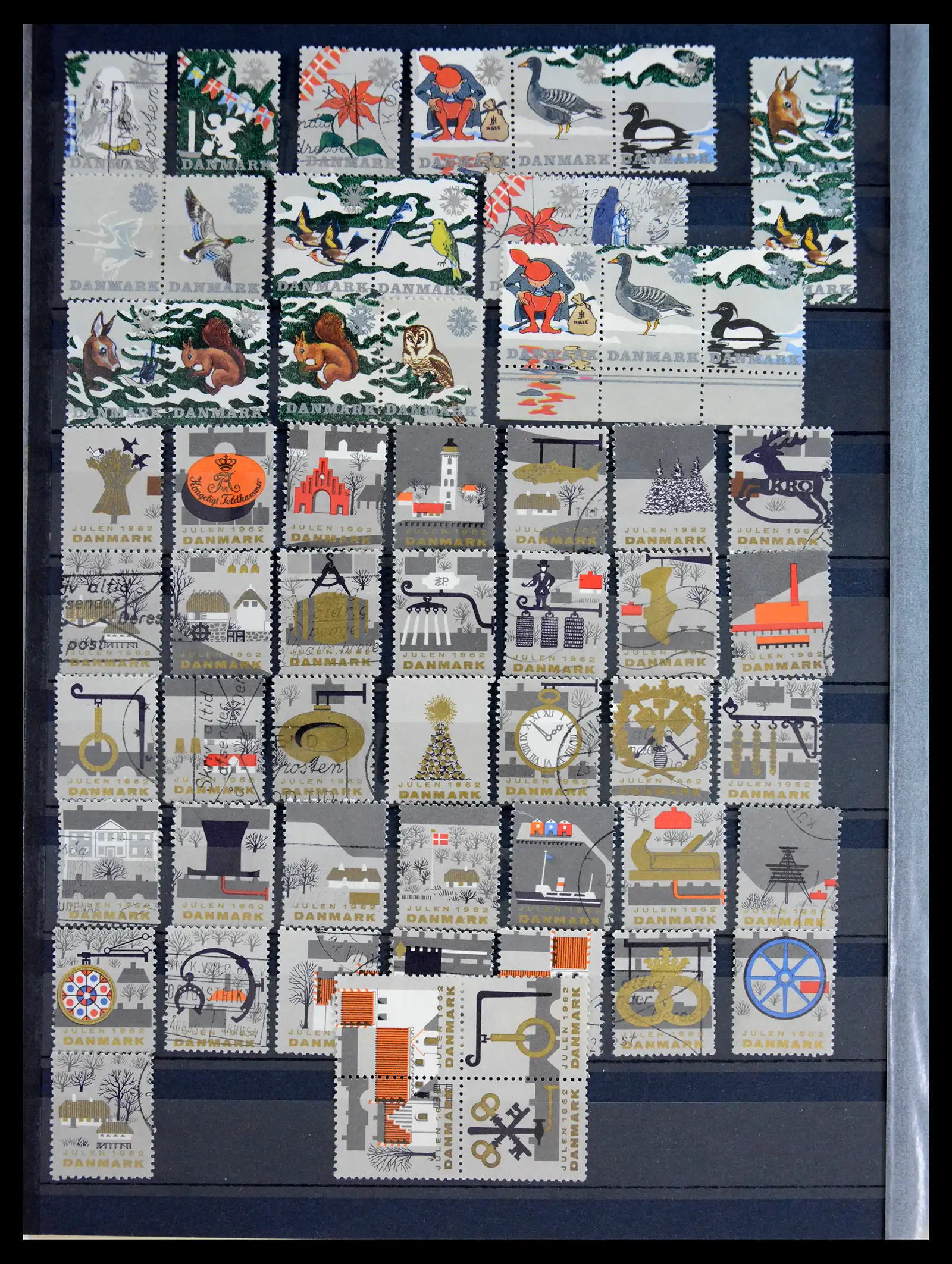 40792 0018 - Stamp collection 40792 Denmark Jul stamps 1904-2019!
