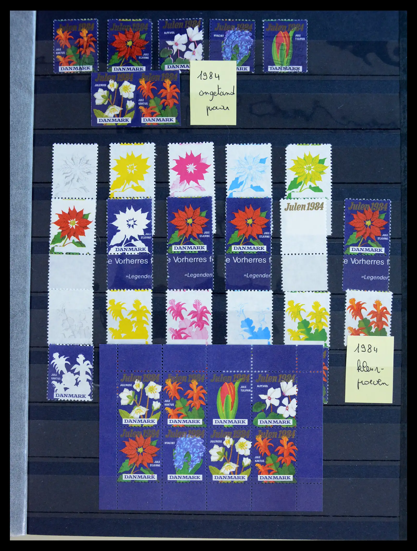 40792 0027 - Stamp collection 40792 Denmark Jul stamps 1904-2019!