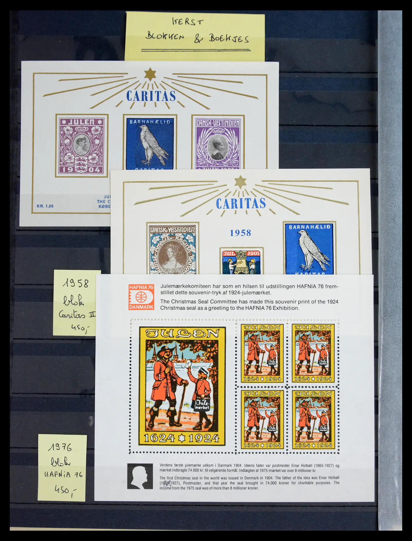 40792 0034 - Stamp collection 40792 Denmark Jul stamps 1904-2019!