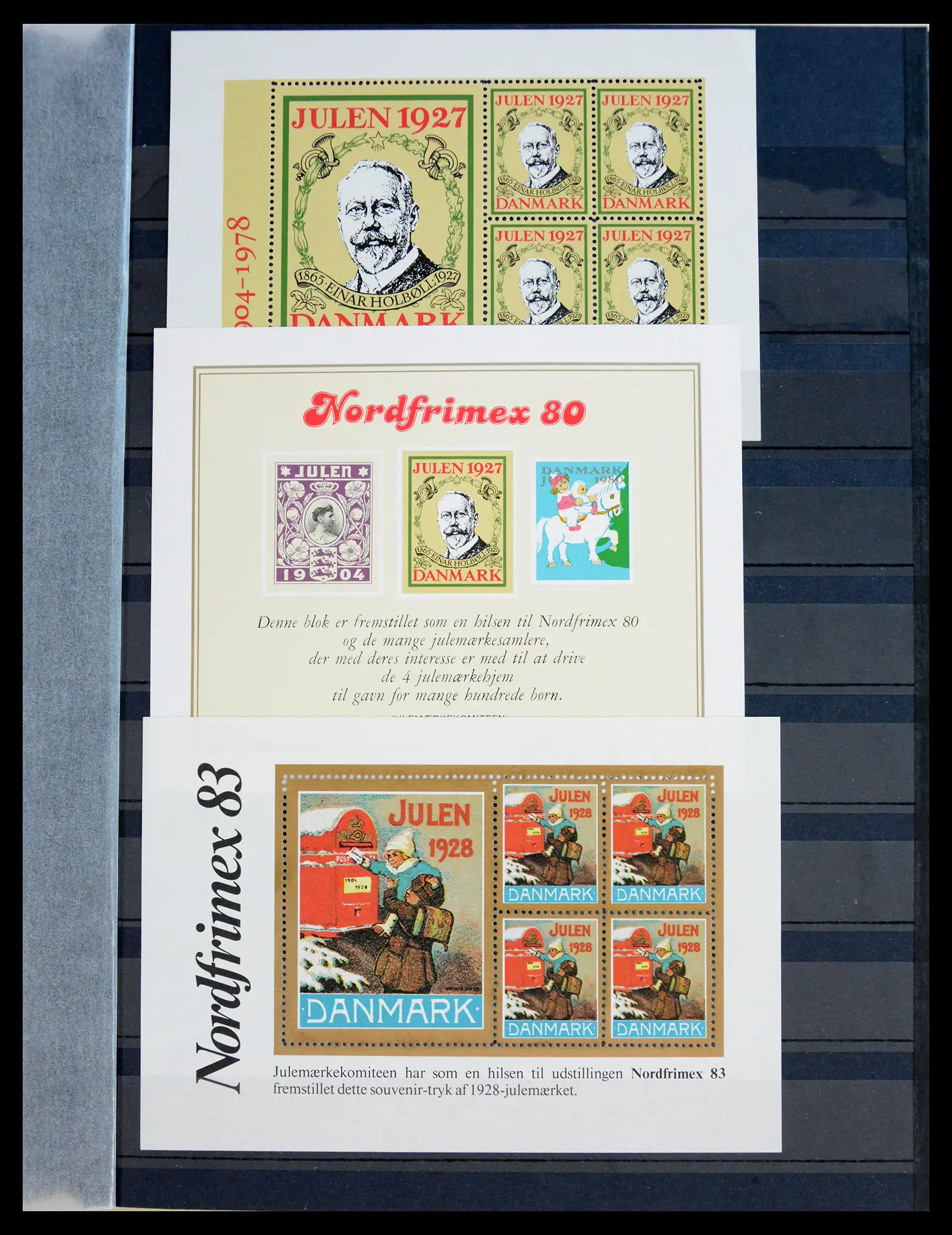 40792 0035 - Stamp collection 40792 Denmark Jul stamps 1904-2019!