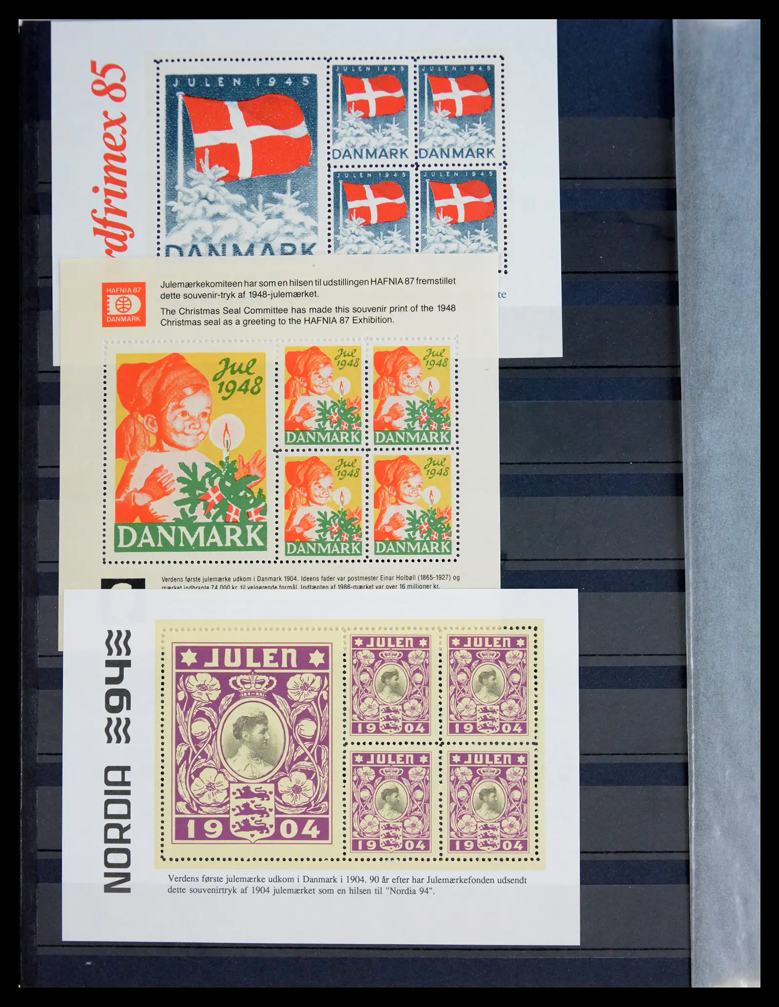 40792 0036 - Stamp collection 40792 Denmark Jul stamps 1904-2019!