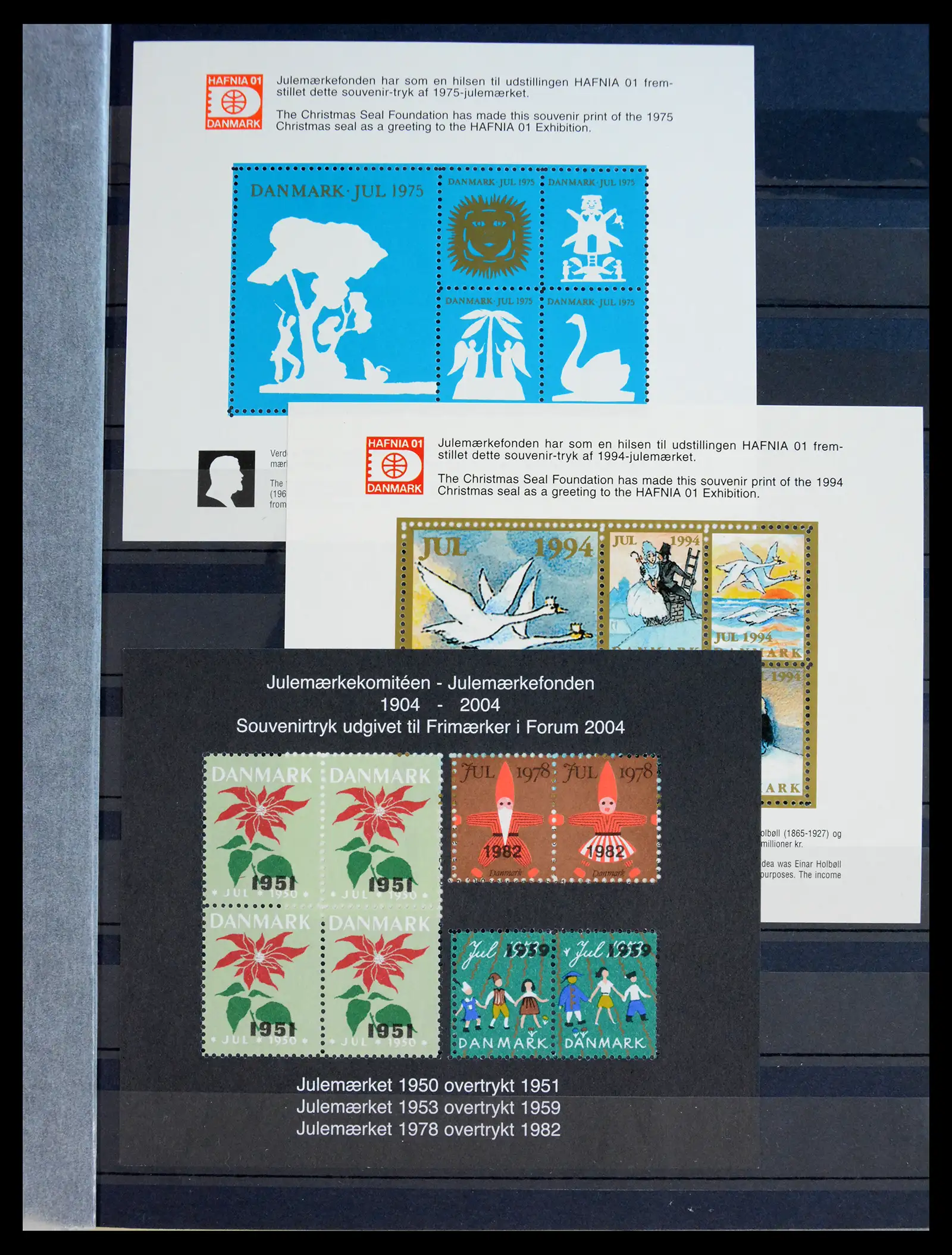 40792 0037 - Stamp collection 40792 Denmark Jul stamps 1904-2019!