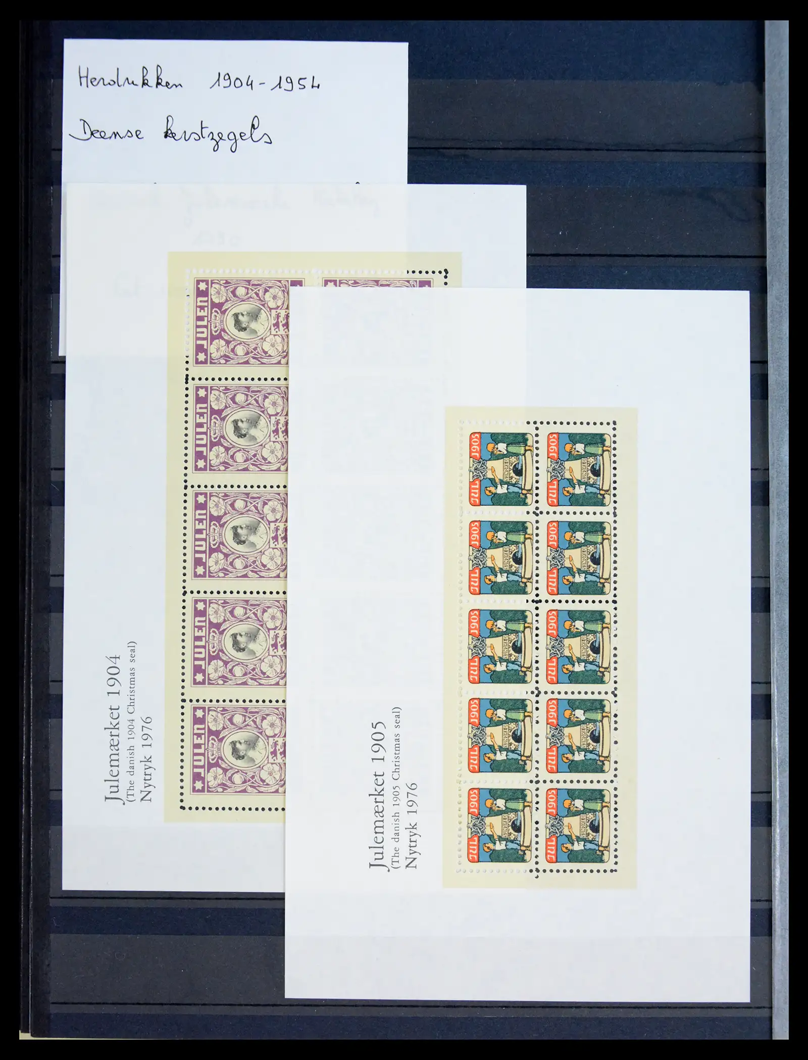 40792 0044 - Stamp collection 40792 Denmark Jul stamps 1904-2019!